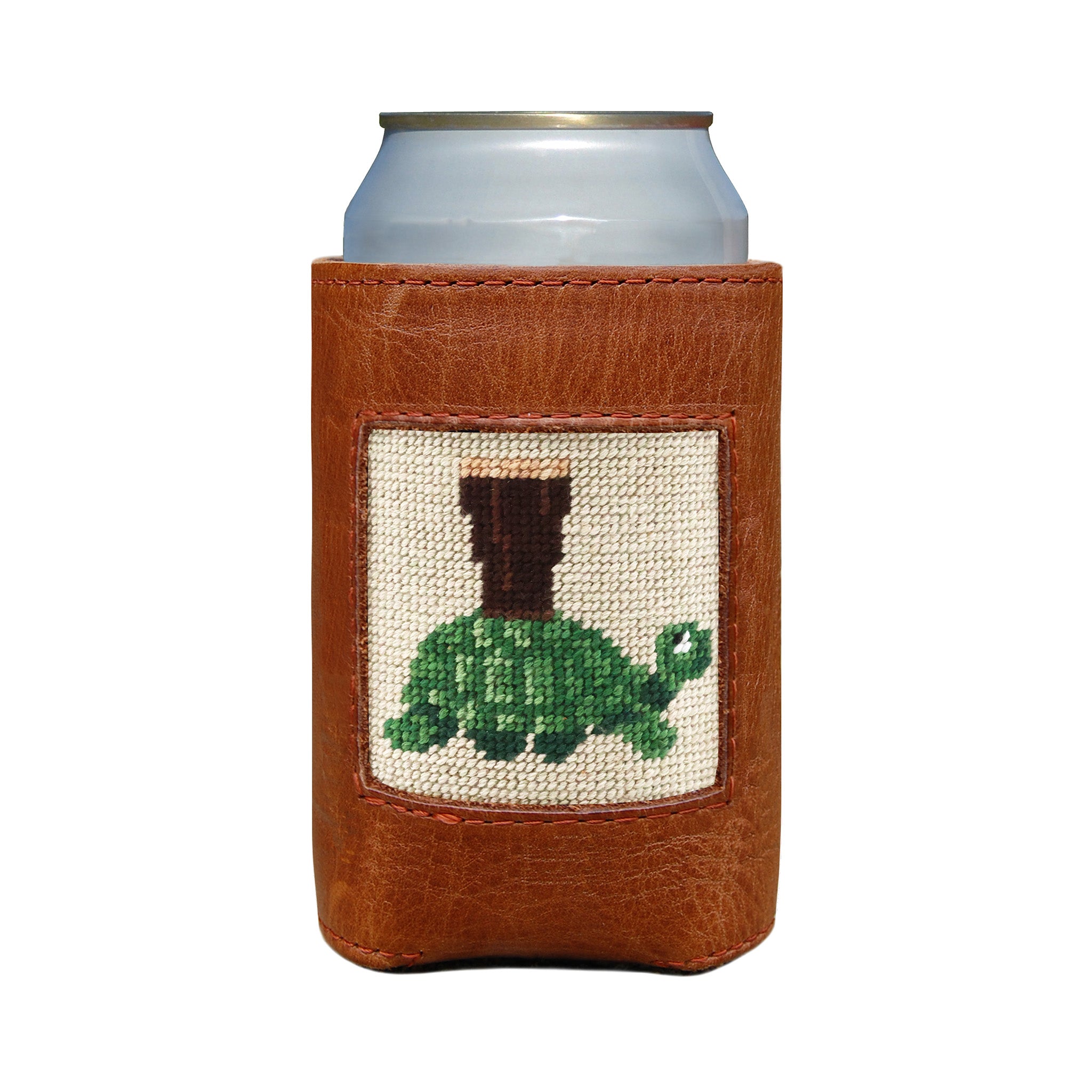 Guinness Turtle with Glass Can Cooler (Light Khaki)