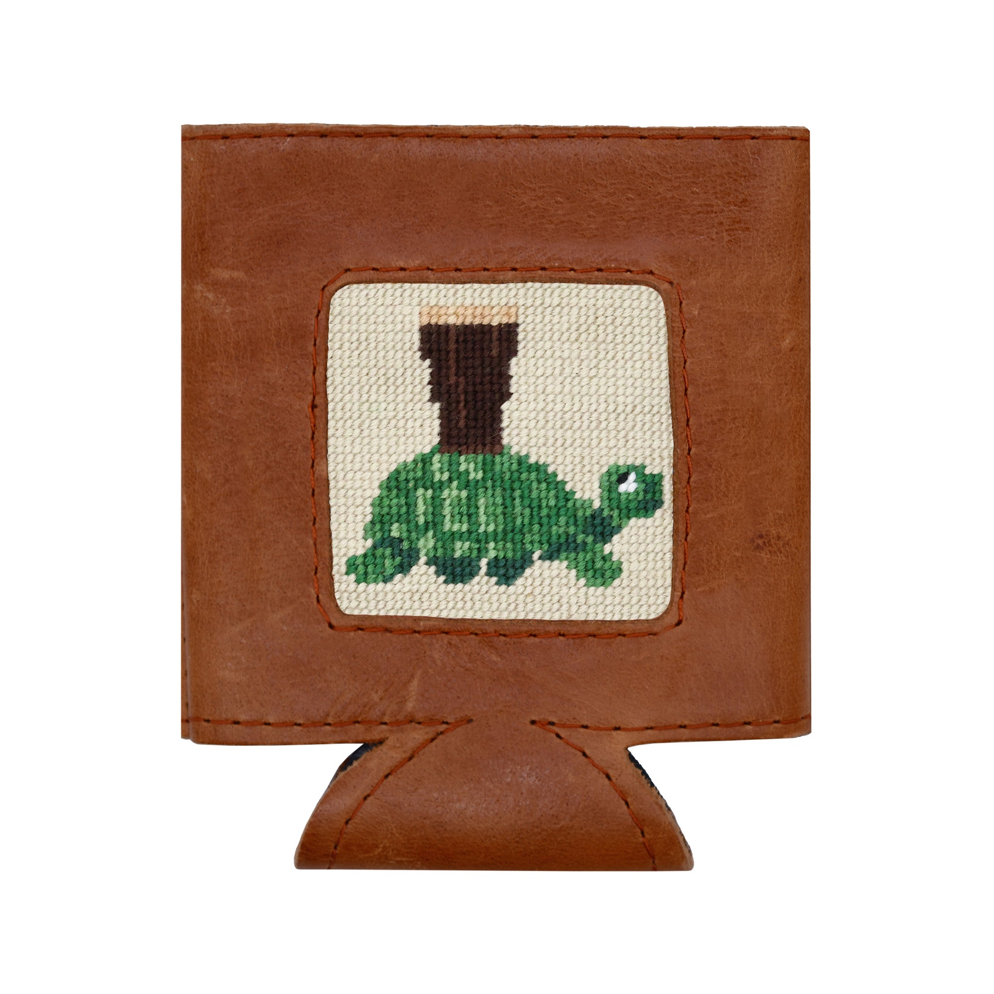 Guinness Turtle with Glass Can Cooler (Light Khaki)