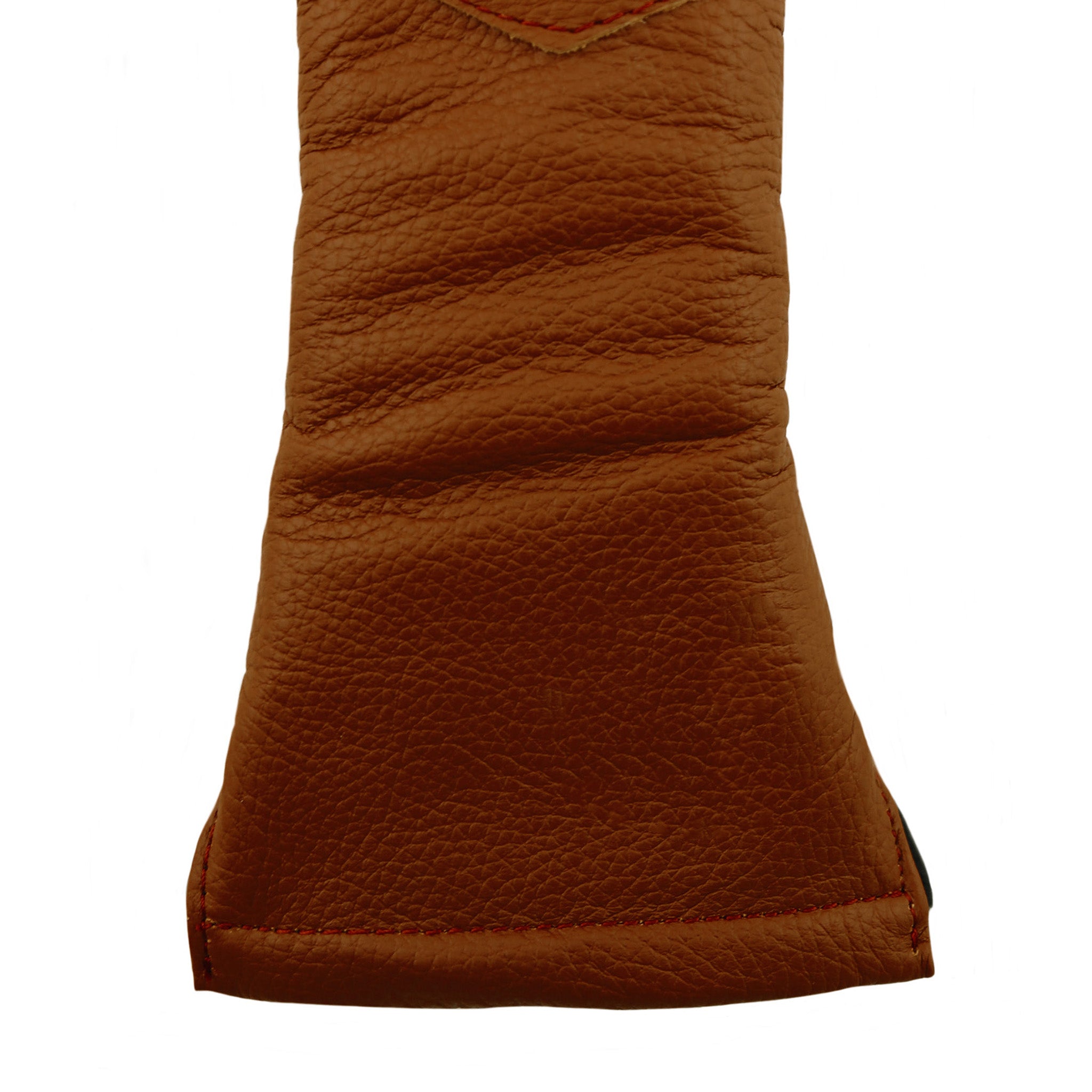 Dancing Bear Hybrid Headcover (Dark Navy) (Chestnut Leather
