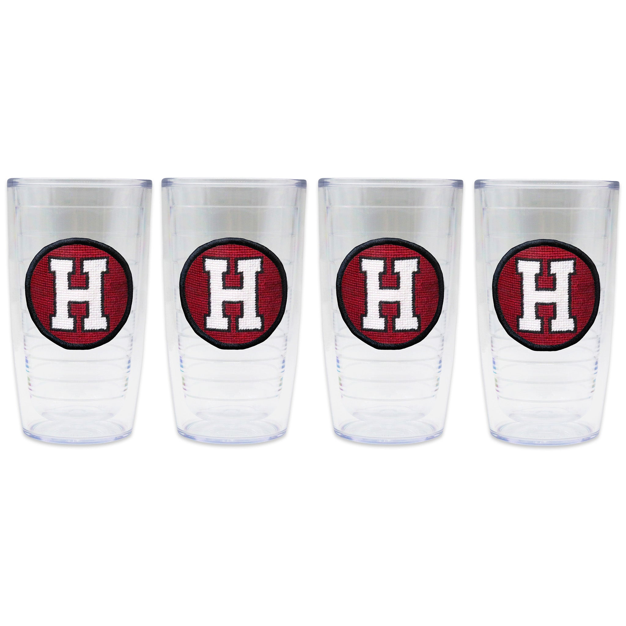 Harvard H Tervis Tumbler (Garnet) (Black Edge)