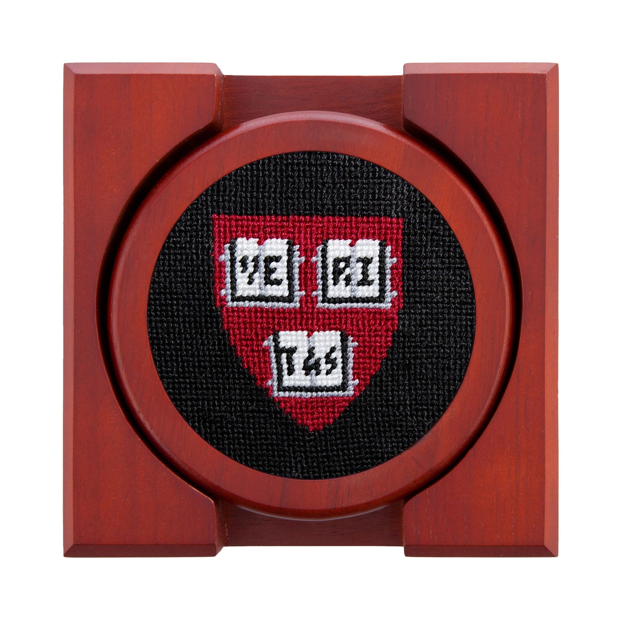Harvard Shield Coasters (Black) (Final Sale)