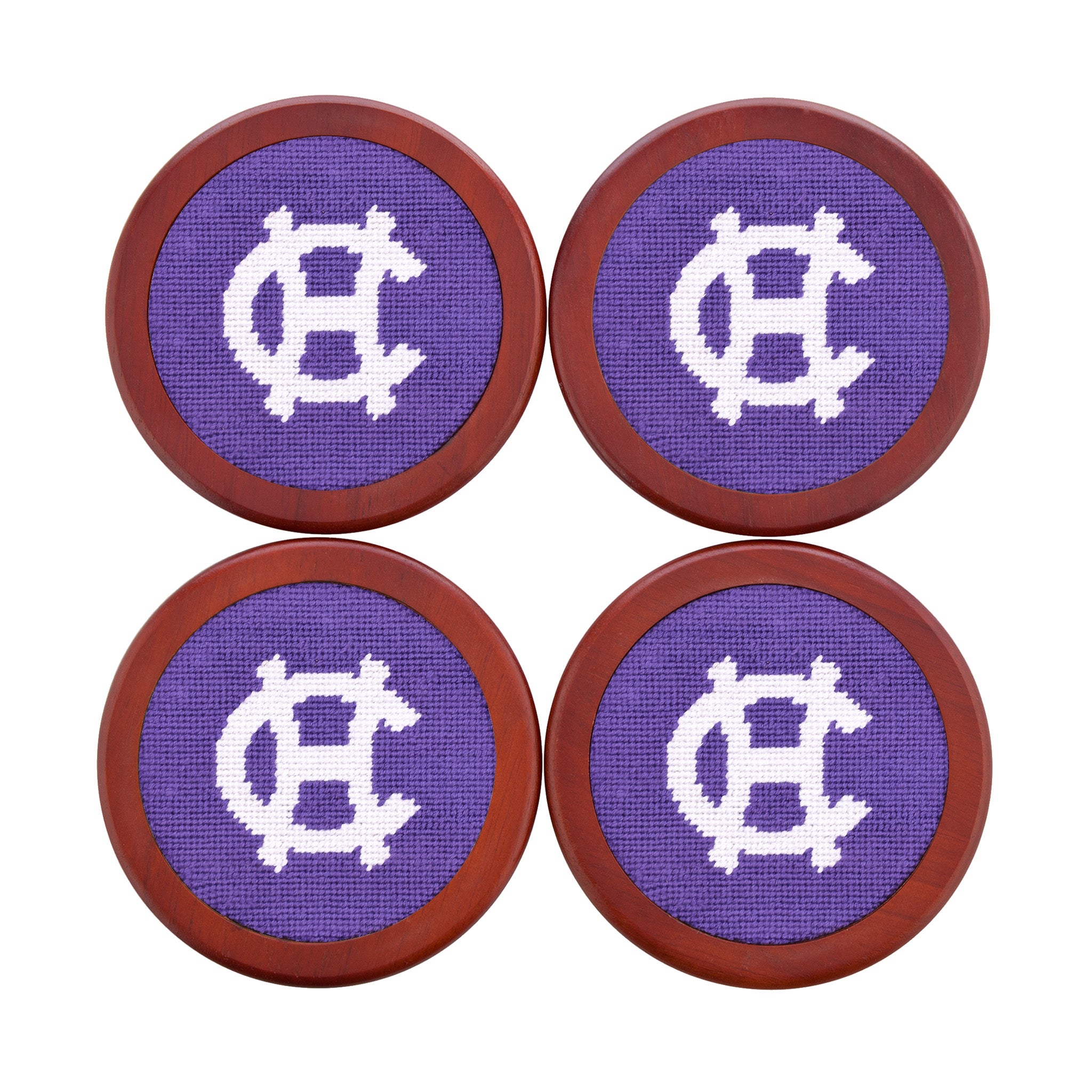 Holy Cross Coasters (Purple)