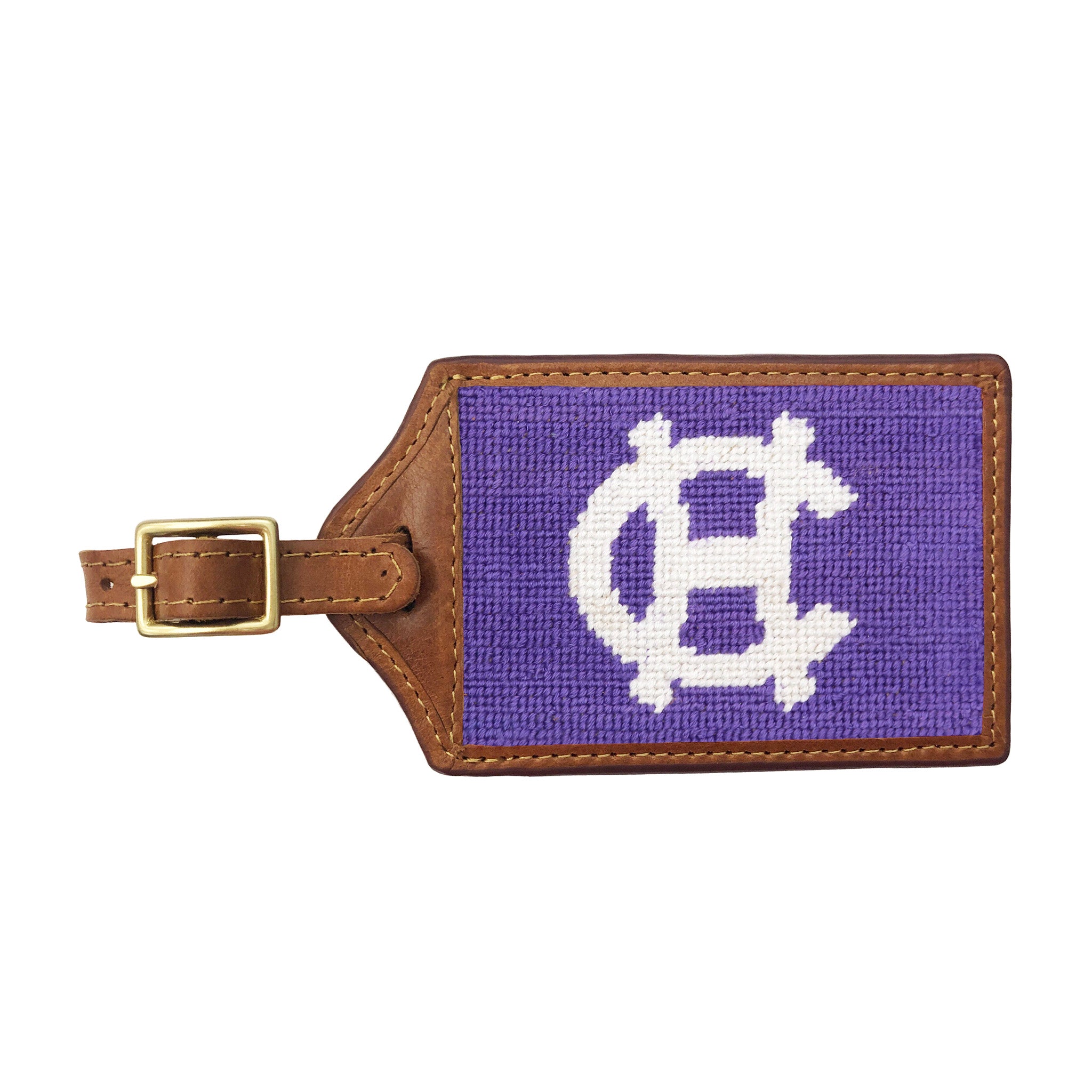 Holy Cross Luggage Tag (Purple)