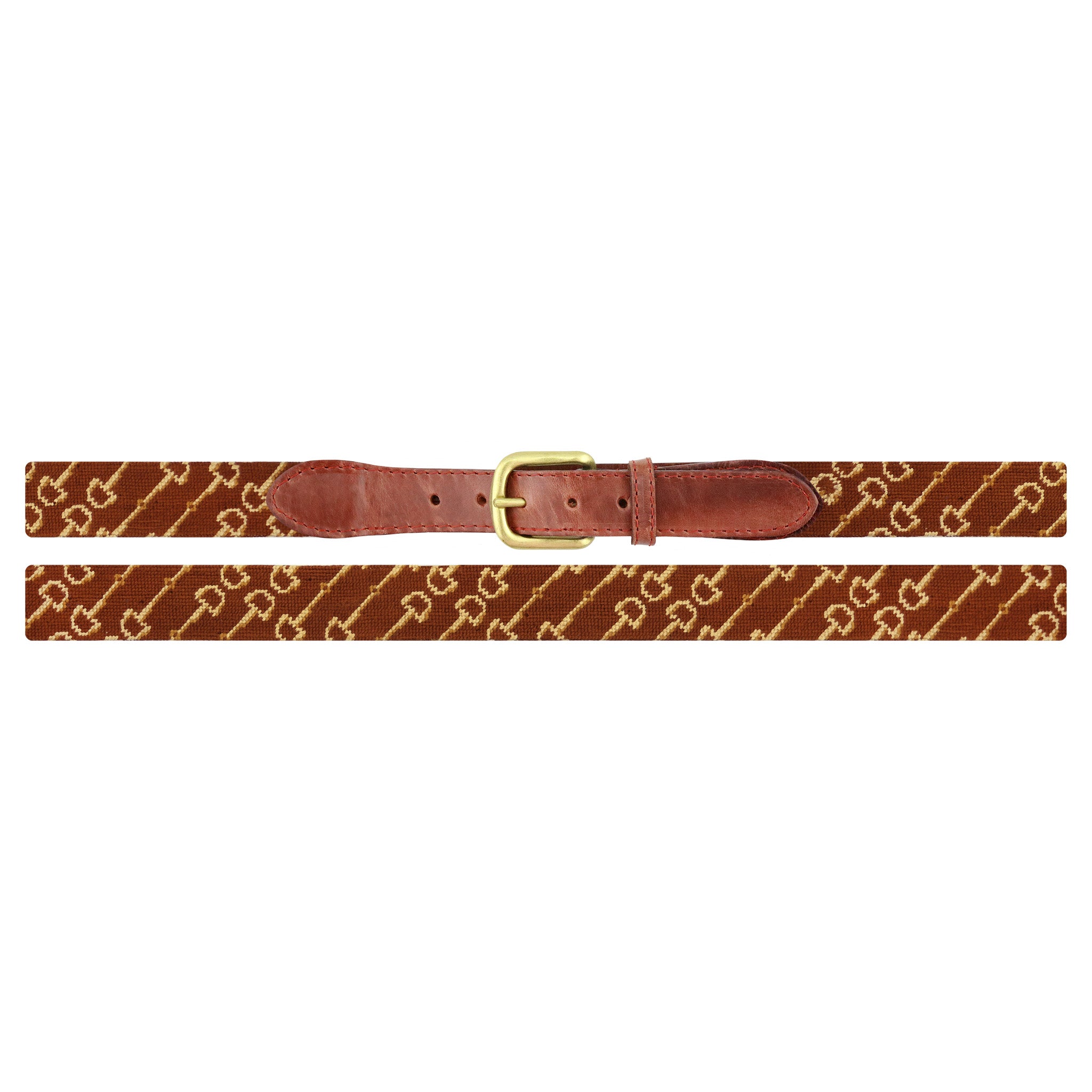 Horse Bits Belt (Chestnut) (Final Sale)