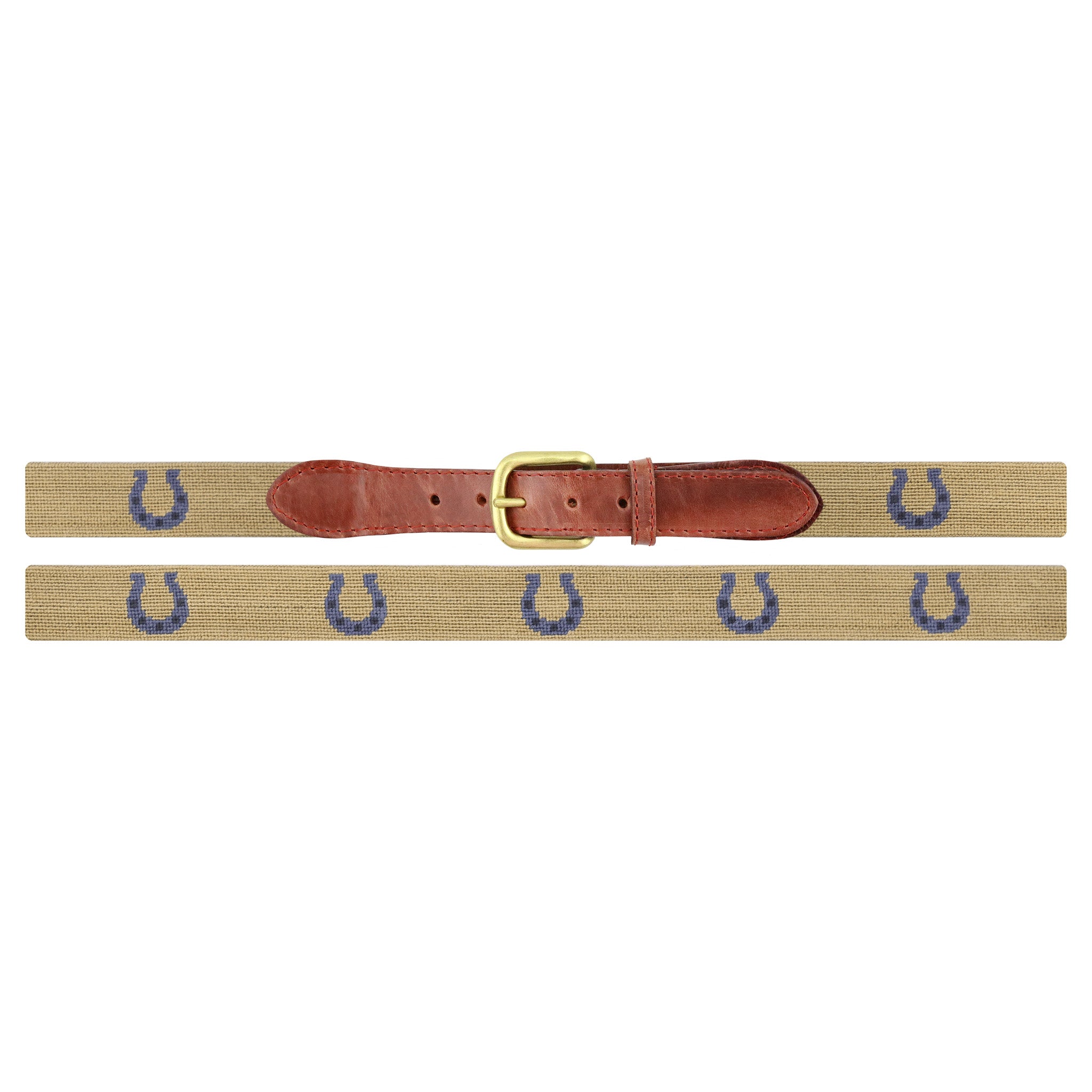 Horseshoe Belt (Dark Khaki)