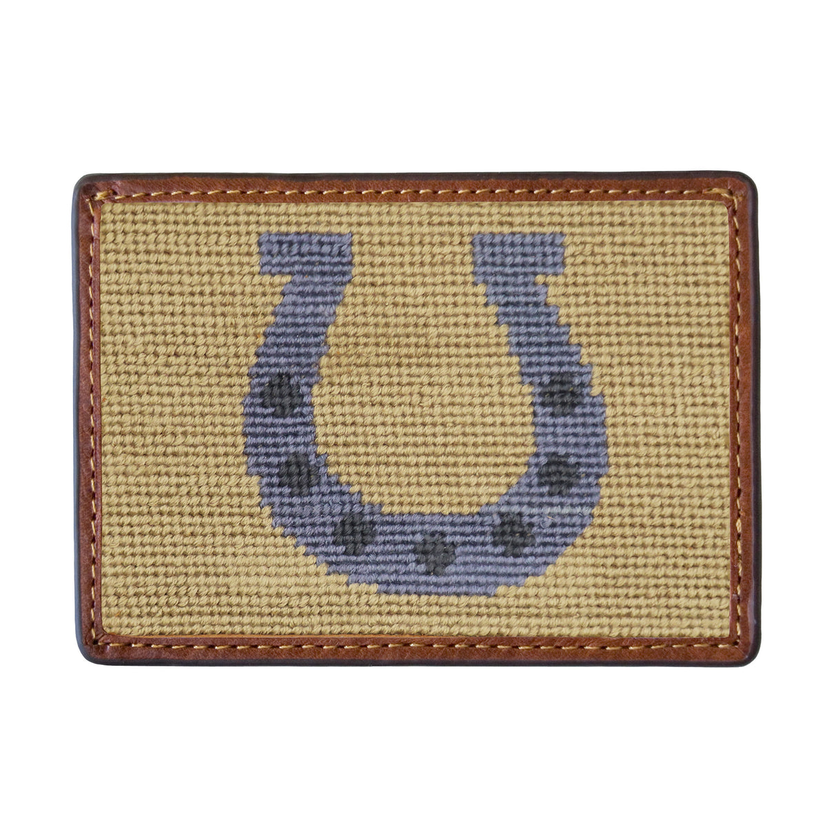 Horseshoe Card Wallet (Dark Khaki)