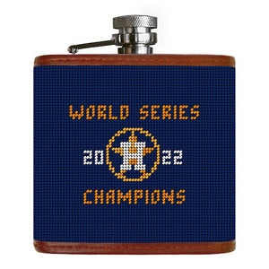 Houston Astros 2022 World Series Flask (Classic Navy)