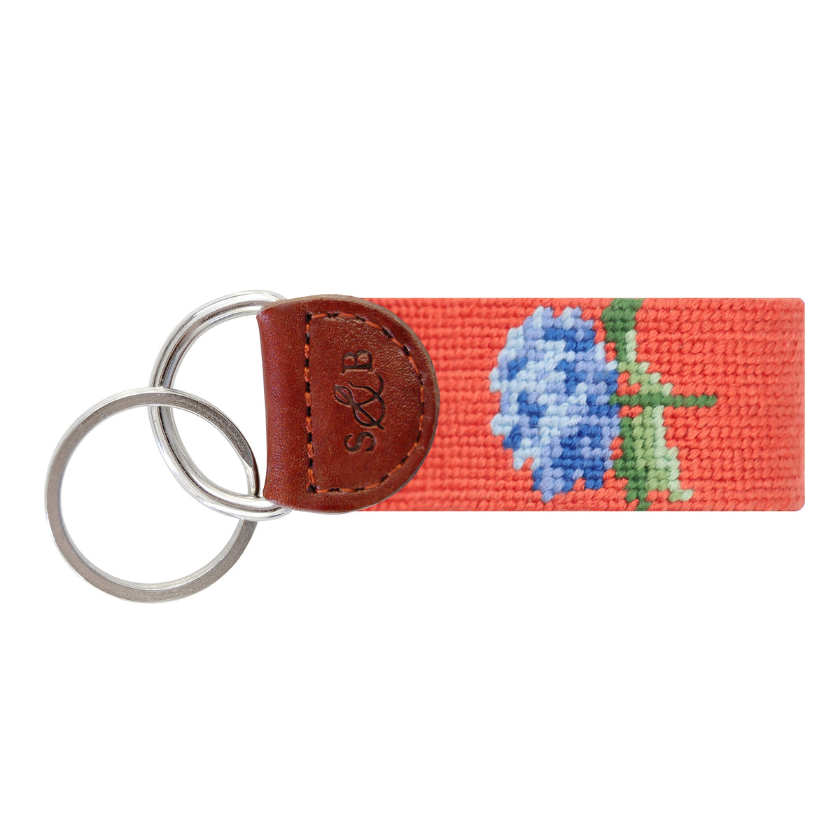 Hydrangea Key Fob (Melon)