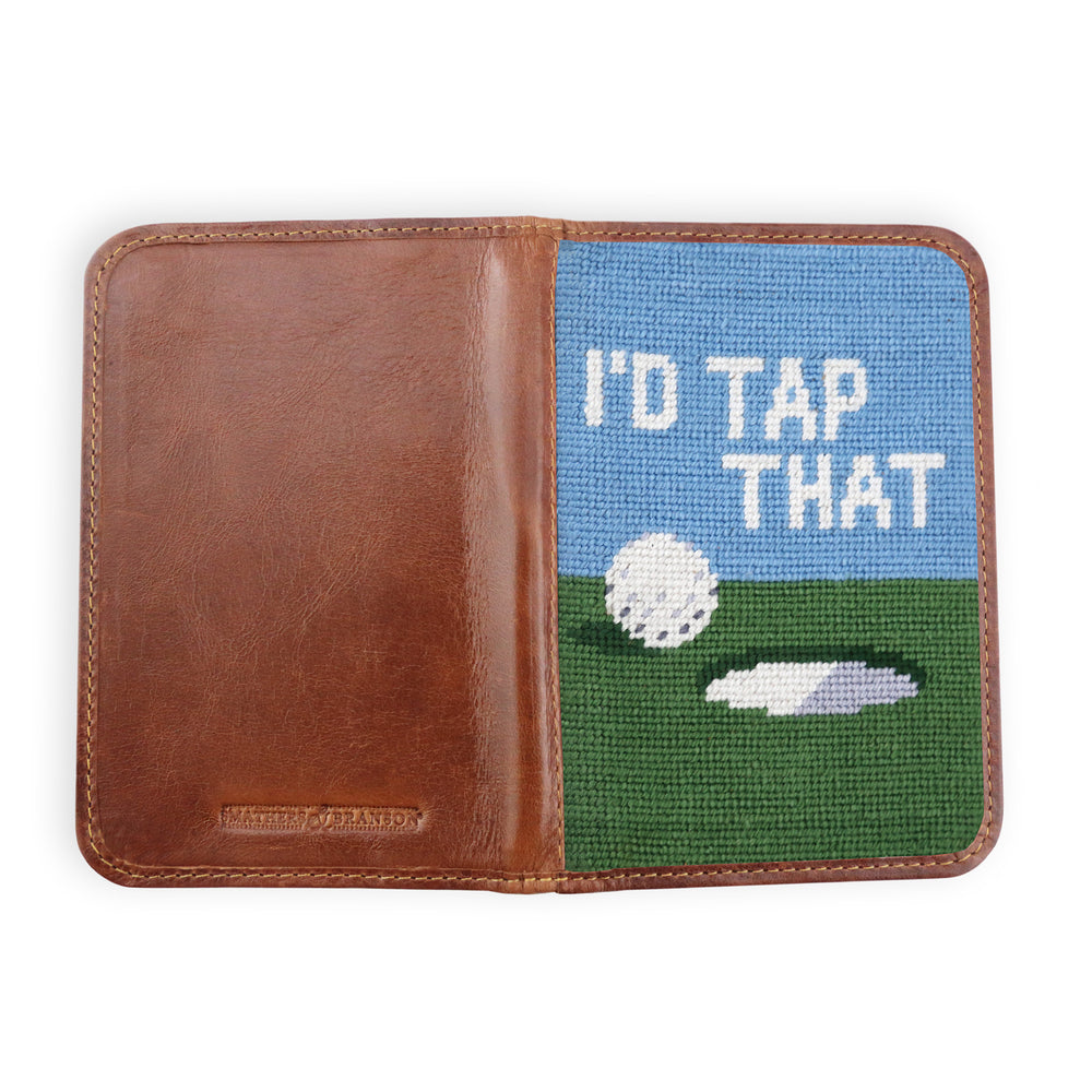 I'd Tap That Golf Scorecard Holder