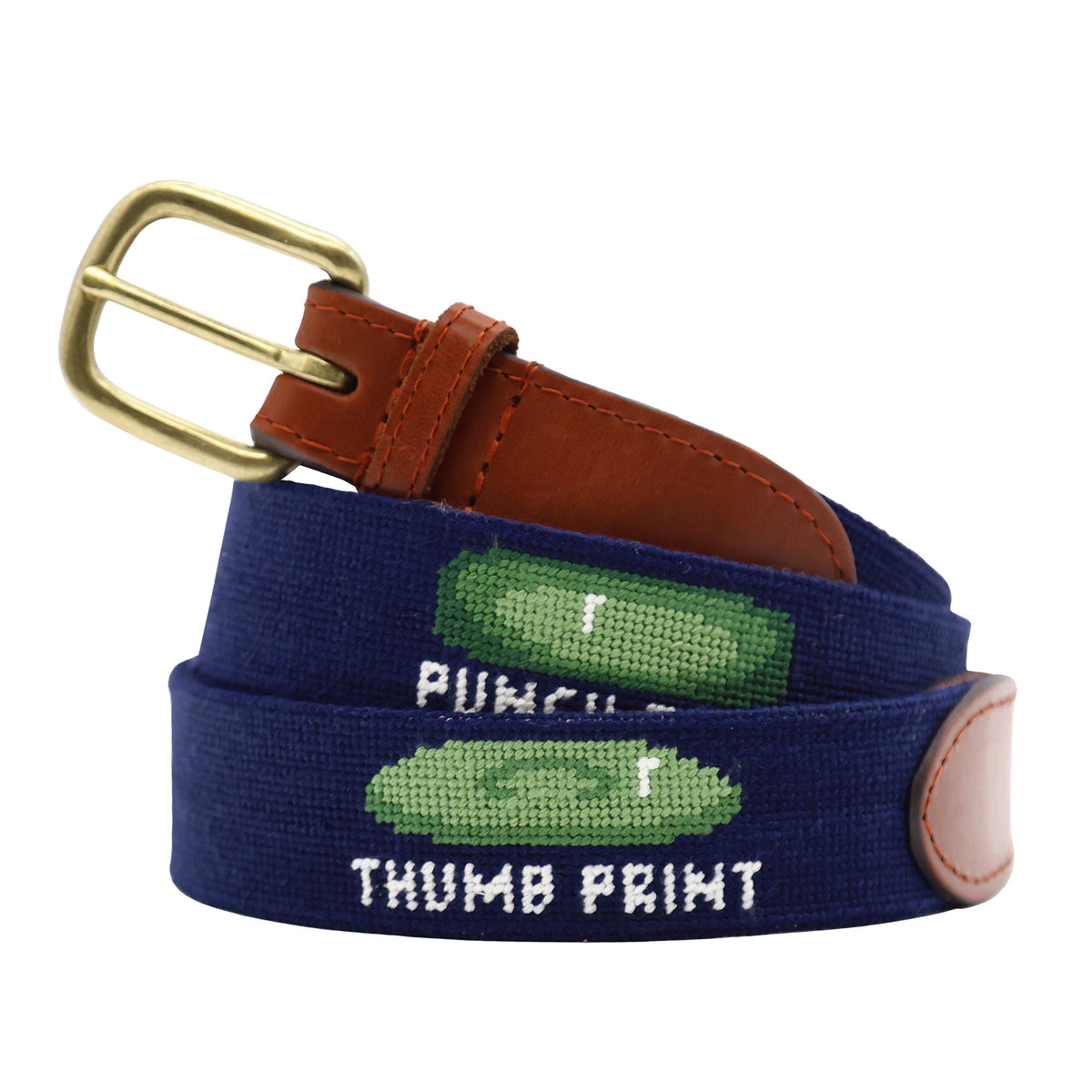 Iconic Golf Greens Belt (Dark Navy)