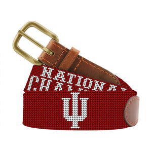 Indiana 2025 National Championship Belt (Light Garnet)