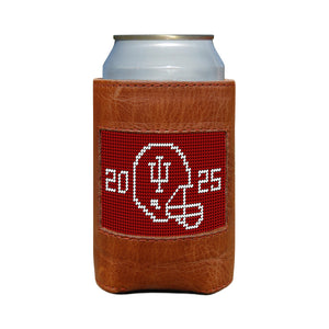 Indiana 2025 National Championship Can Cooler (Light Garnet)