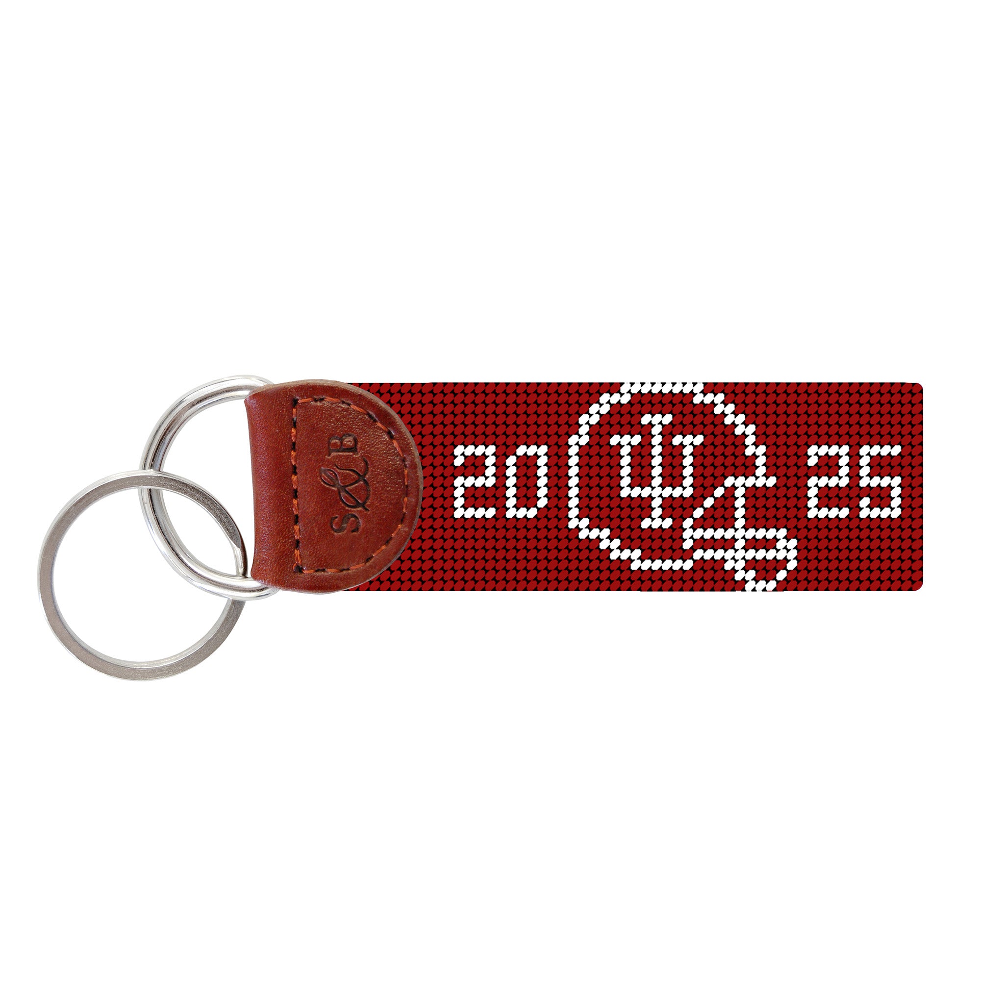 Indiana 2025 National Championship Key Fob (Light Garnet)
