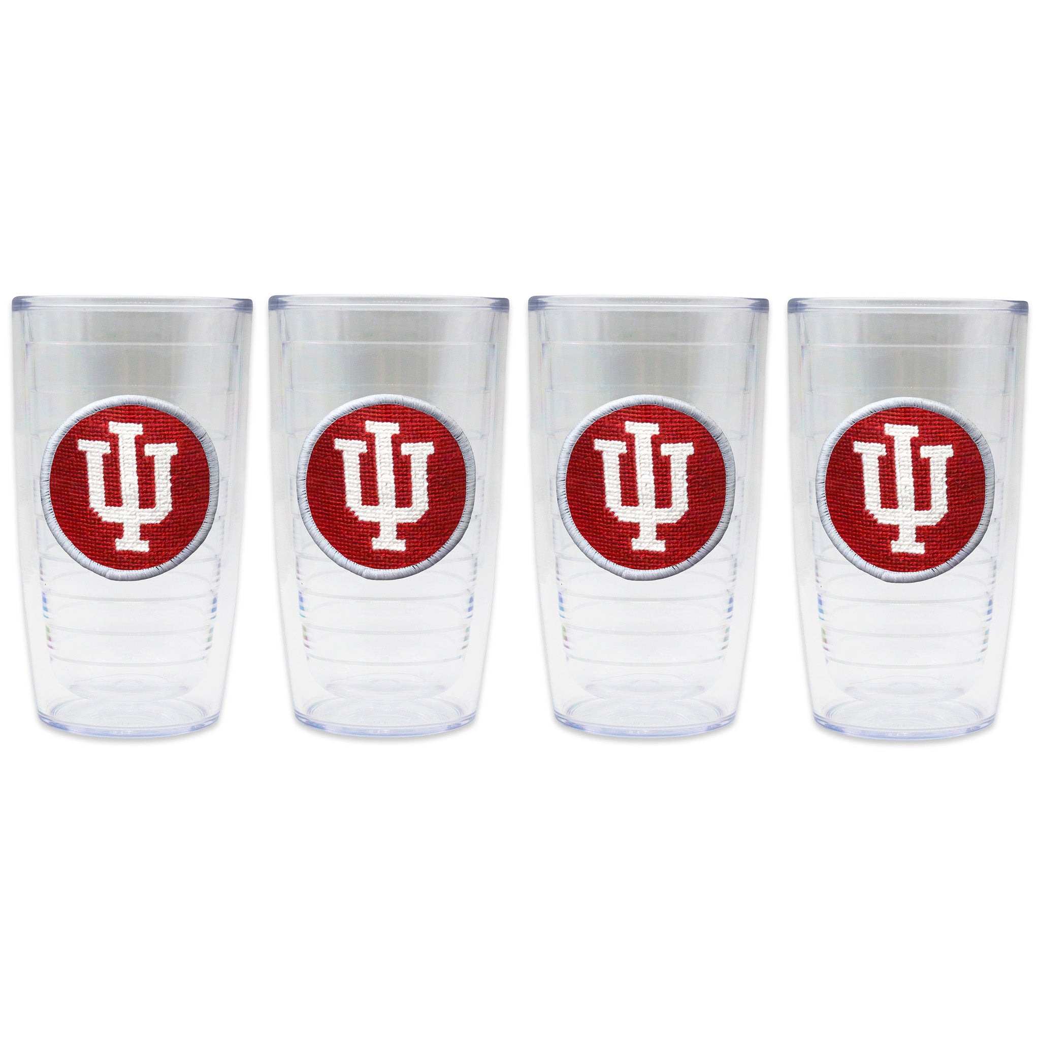 Indiana Tervis Tumbler (Light Garnet) (White Edge)