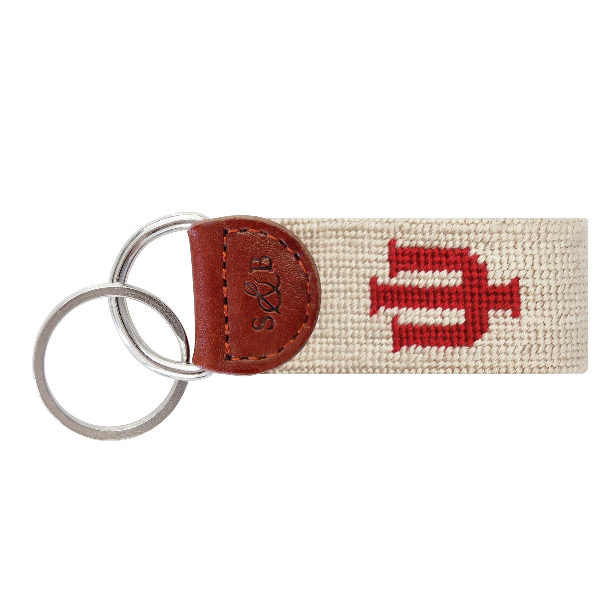 Indiana Key Fob (Light Khaki)