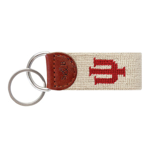 Indiana Key Fob (Light Khaki)