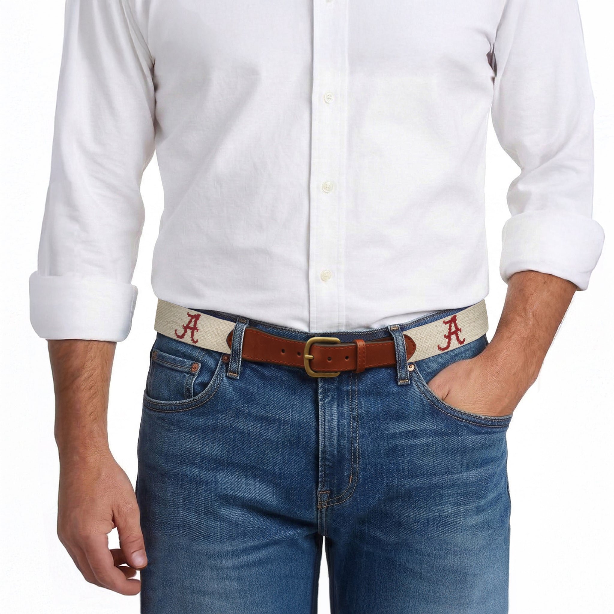 Alabama Belt (Light Khaki)