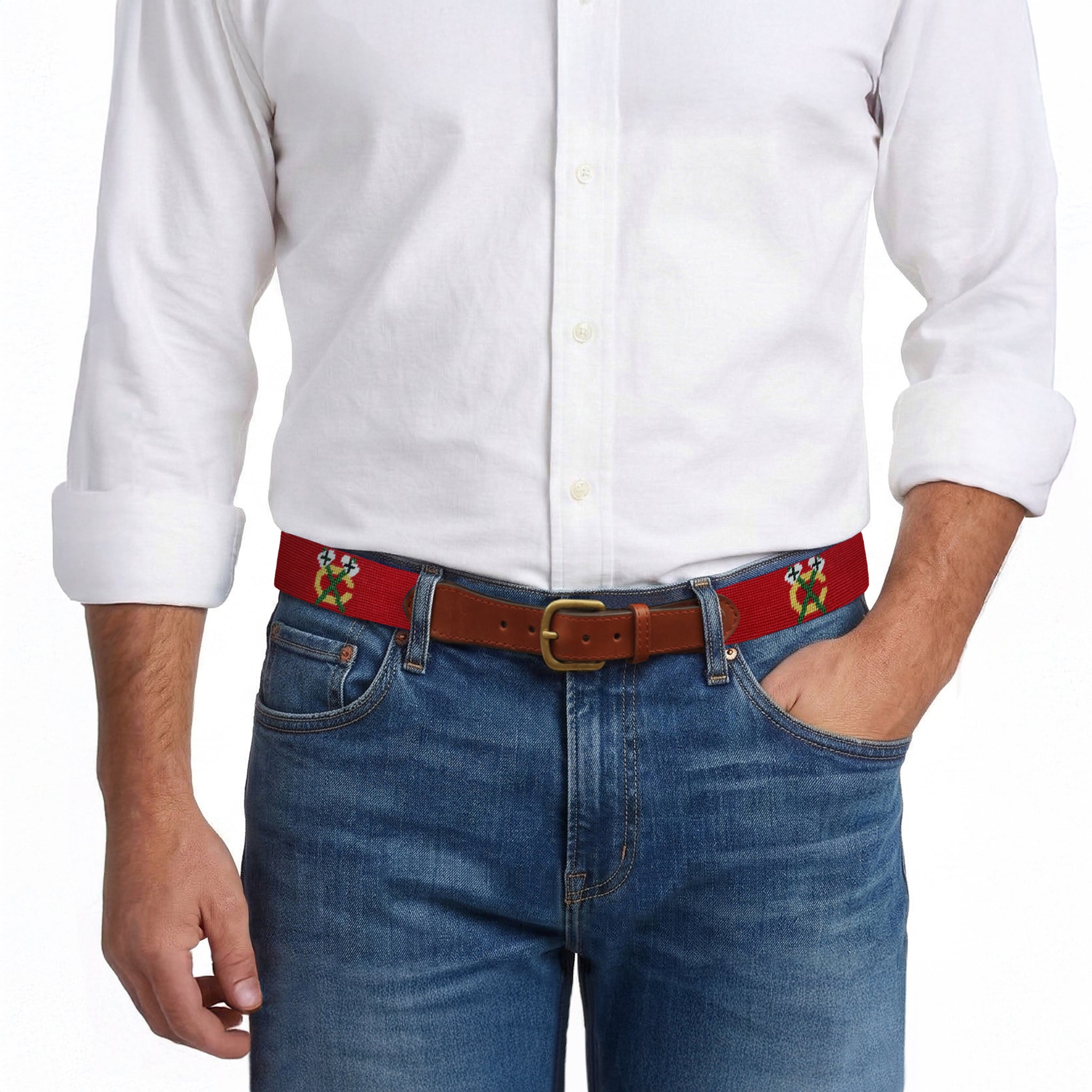 Chicago Blackhawks Belt (Red)