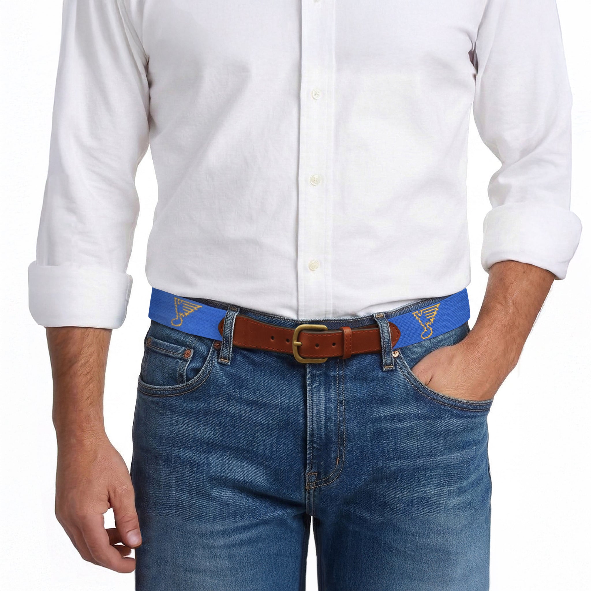 St. Louis Blues Belt (Cobalt)