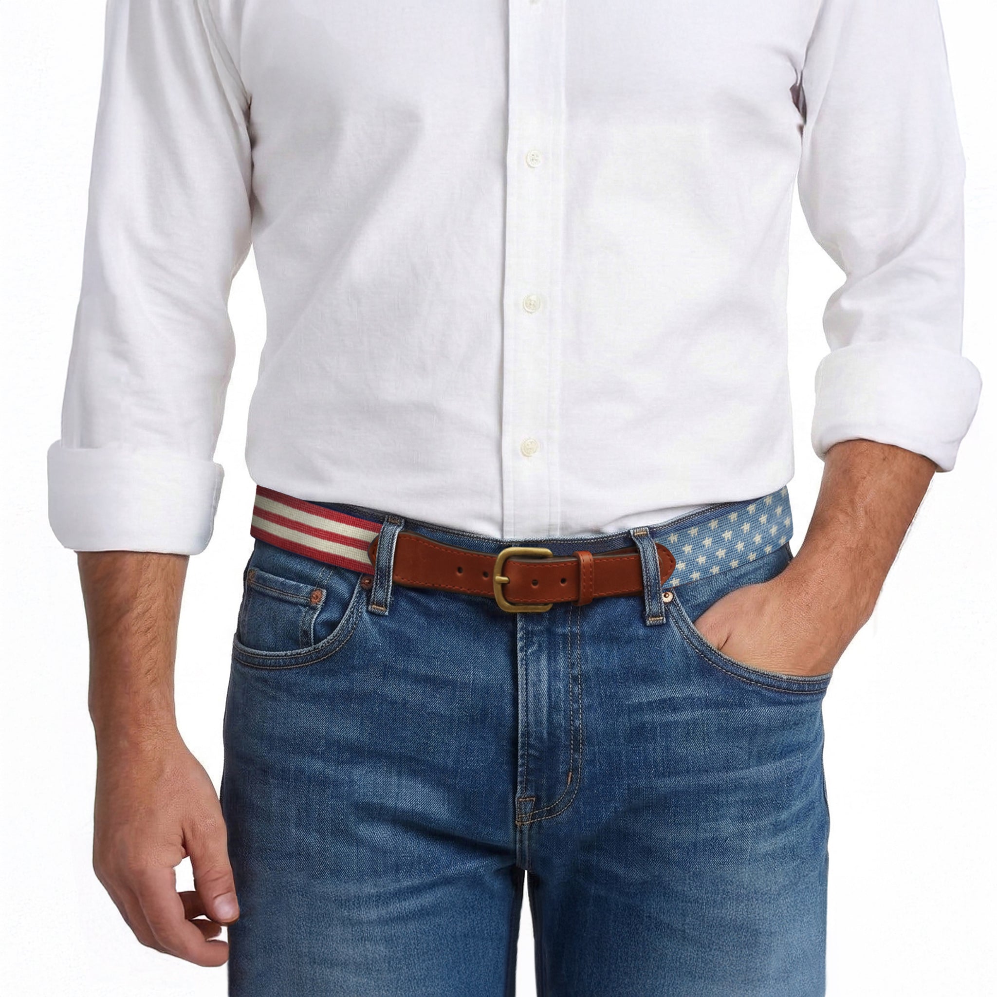 Stars and Stripes Belt – Smathers & Branson