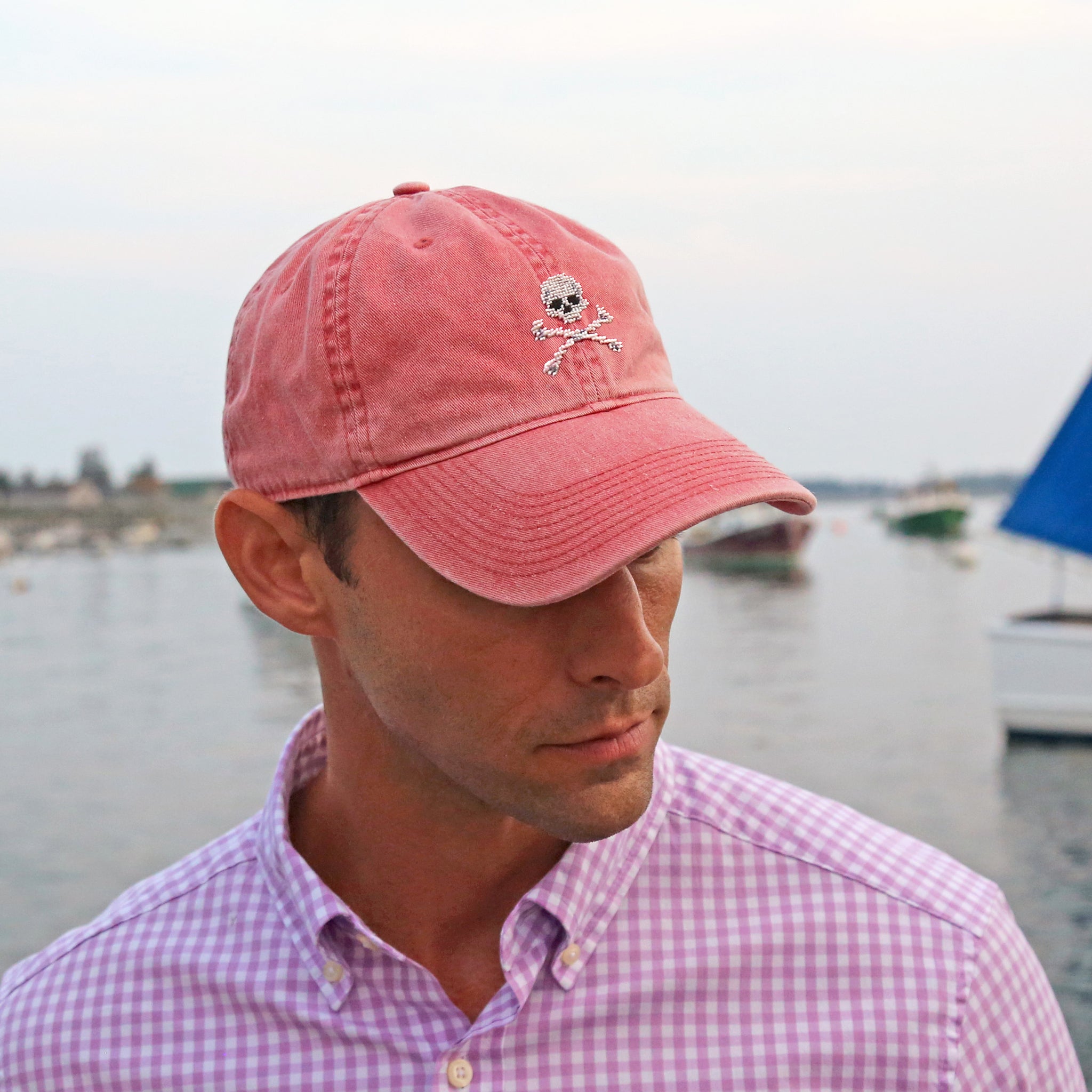 Jolly Roger Hat (Nantucket Red)