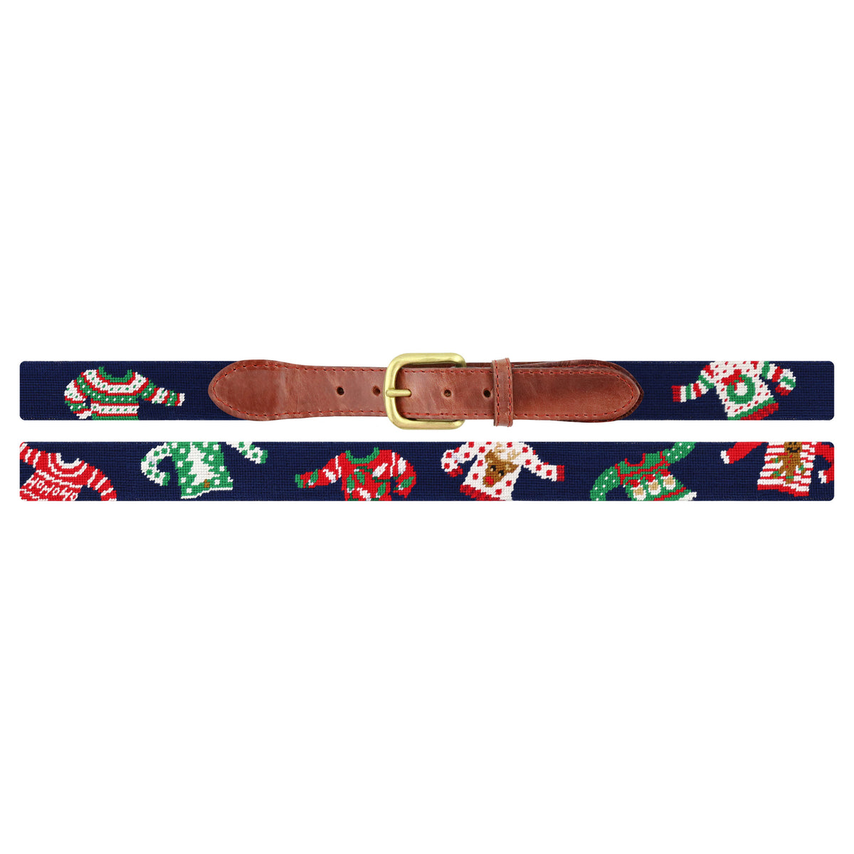 Jolly Christmas Sweaters Belt (Dark Navy)