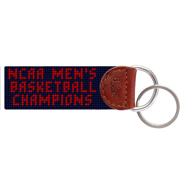 Kansas 2022 Basketball Championship Key Fob (Dark Navy) (Final Sale)