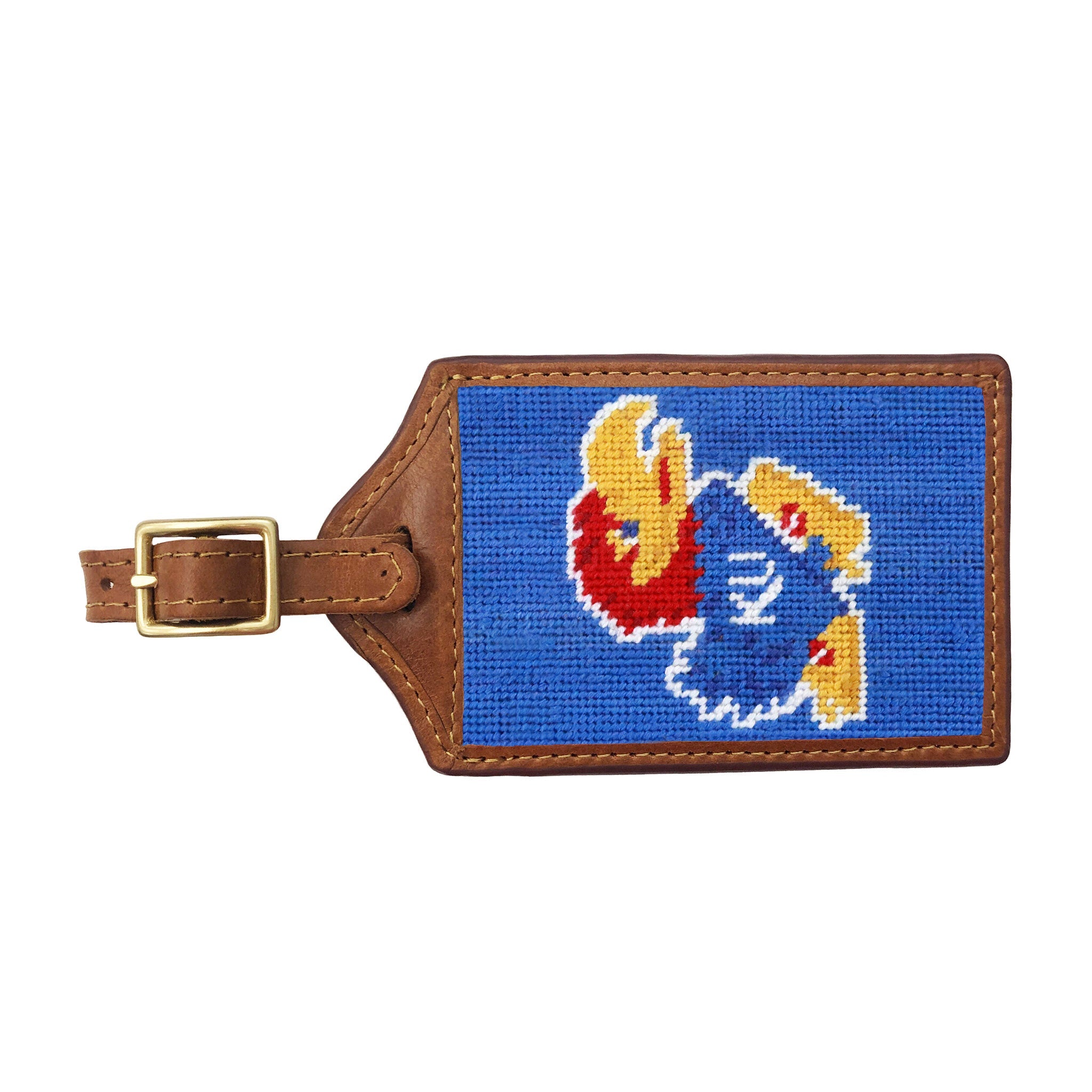 Kansas Luggage Tag (Cobalt)