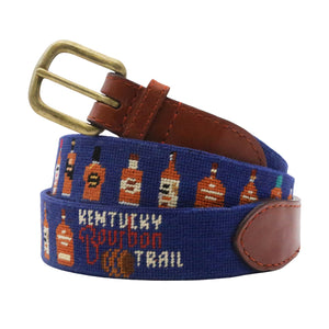 Kentucky Bourbon Trail Bottles Belt (Classic Navy)