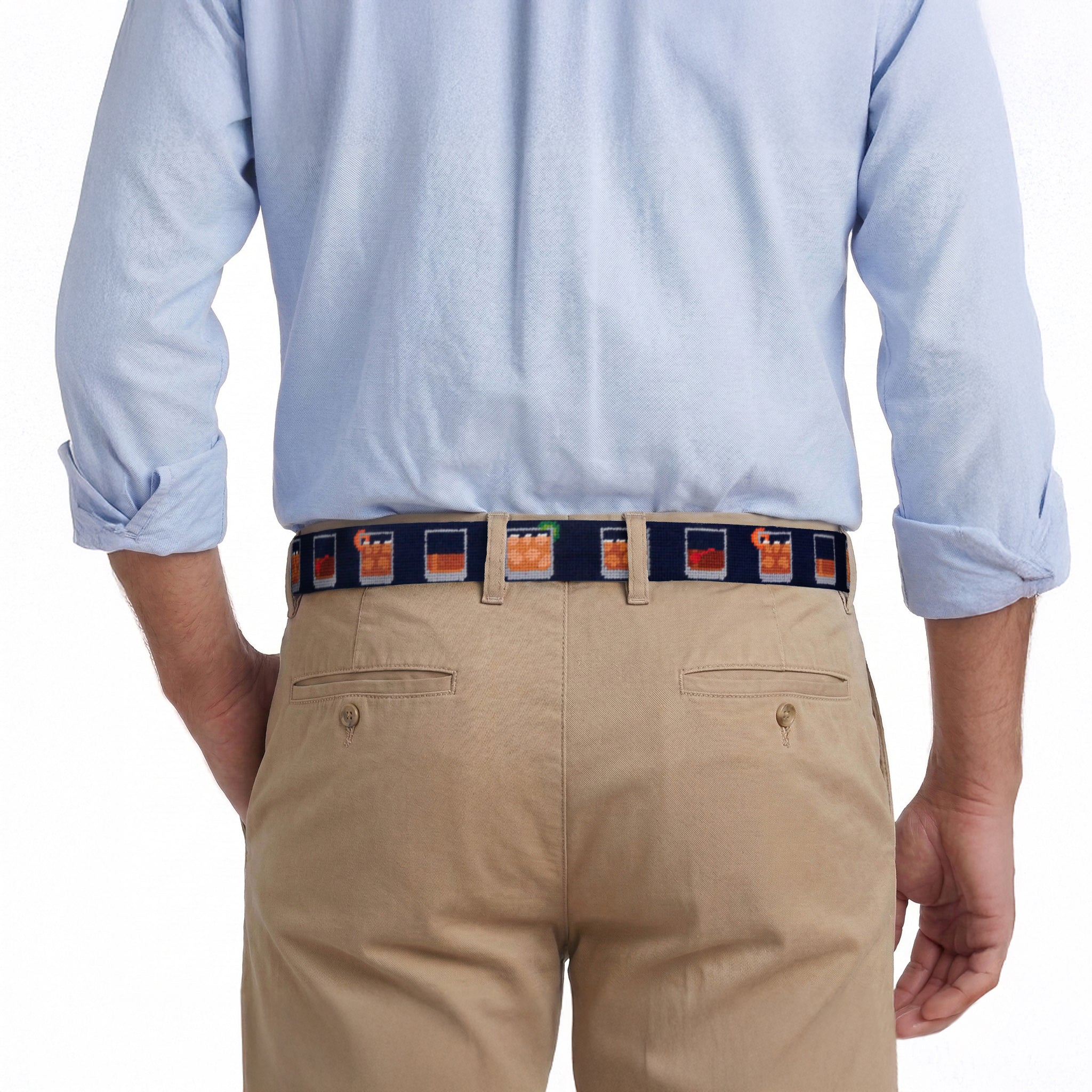 Bourbon Five Ways Belt (Dark Navy)