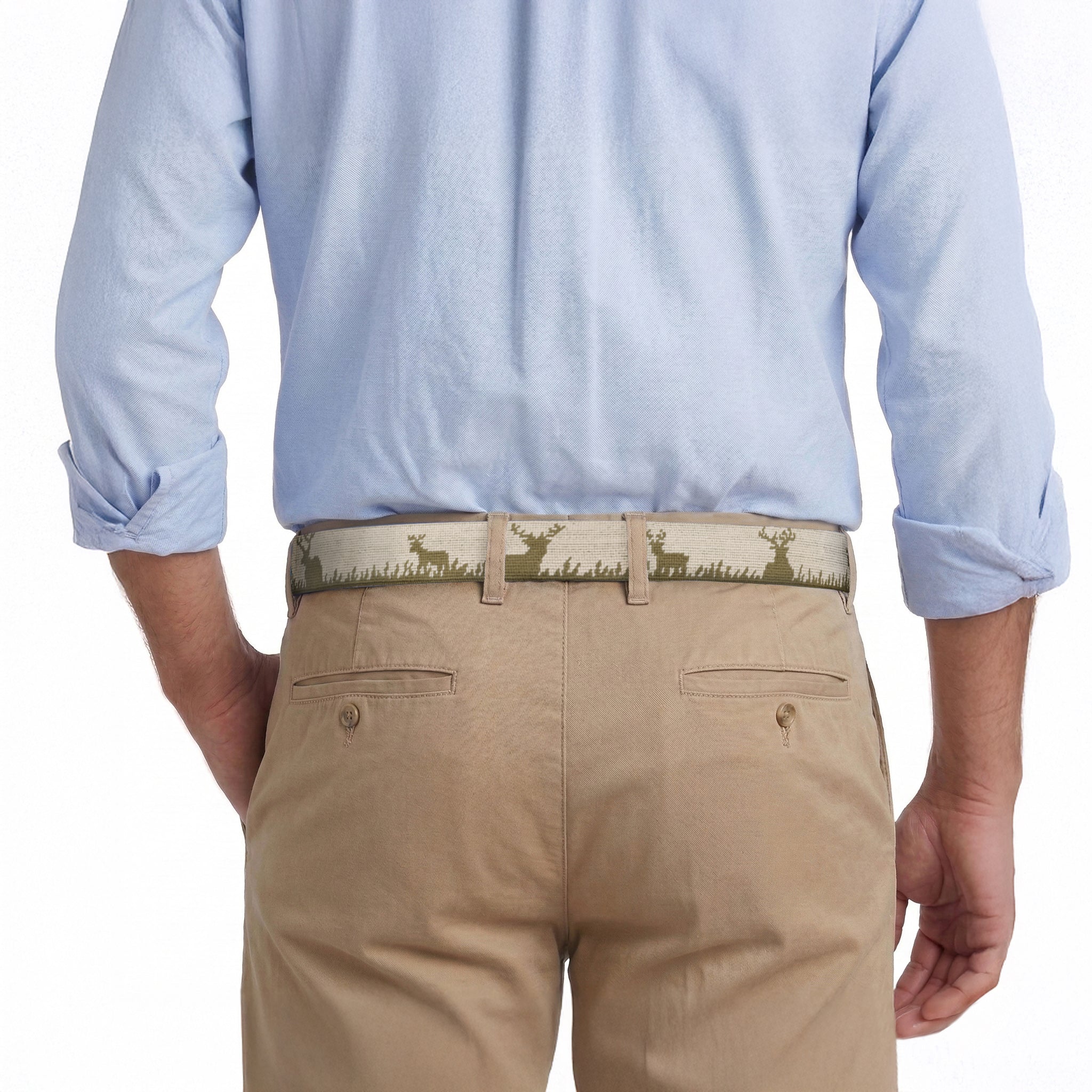 Deer Hunting Belt (Light Khaki)