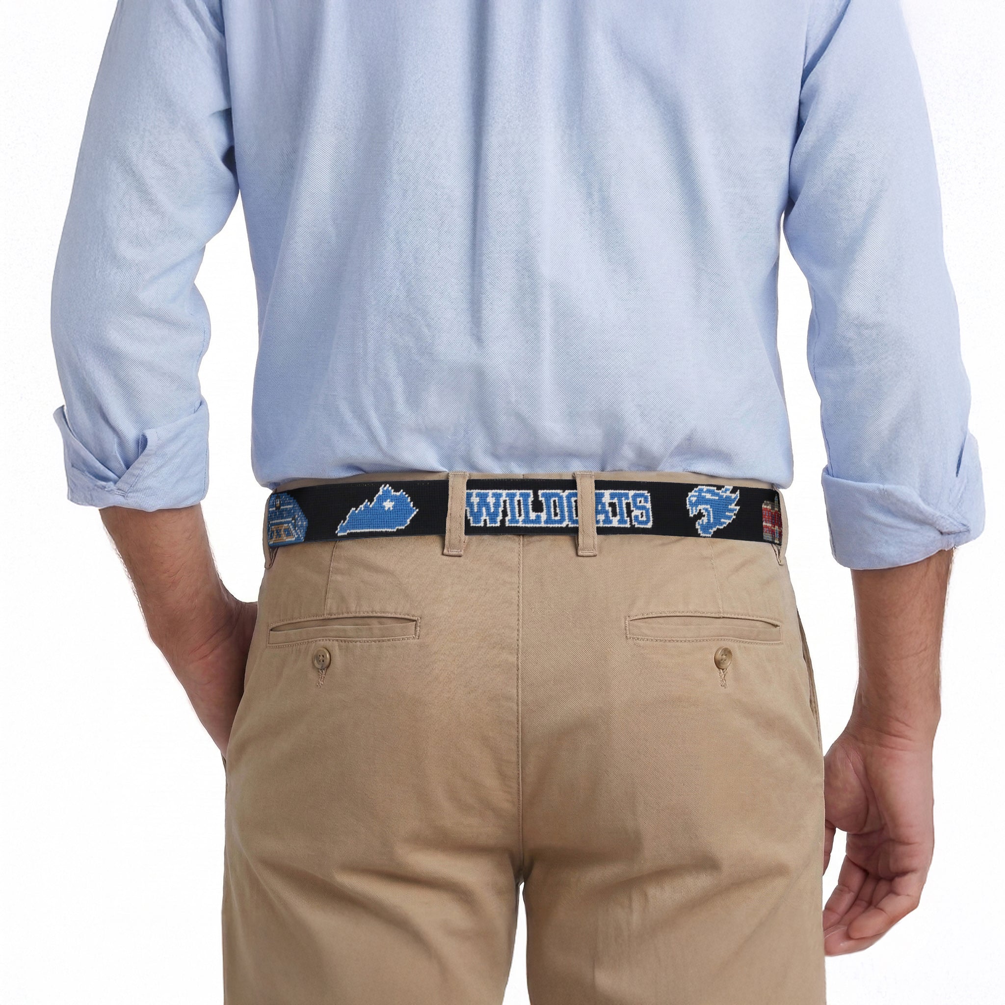Kentucky Needlepoint Life Belt (Black) – Smathers & Branson