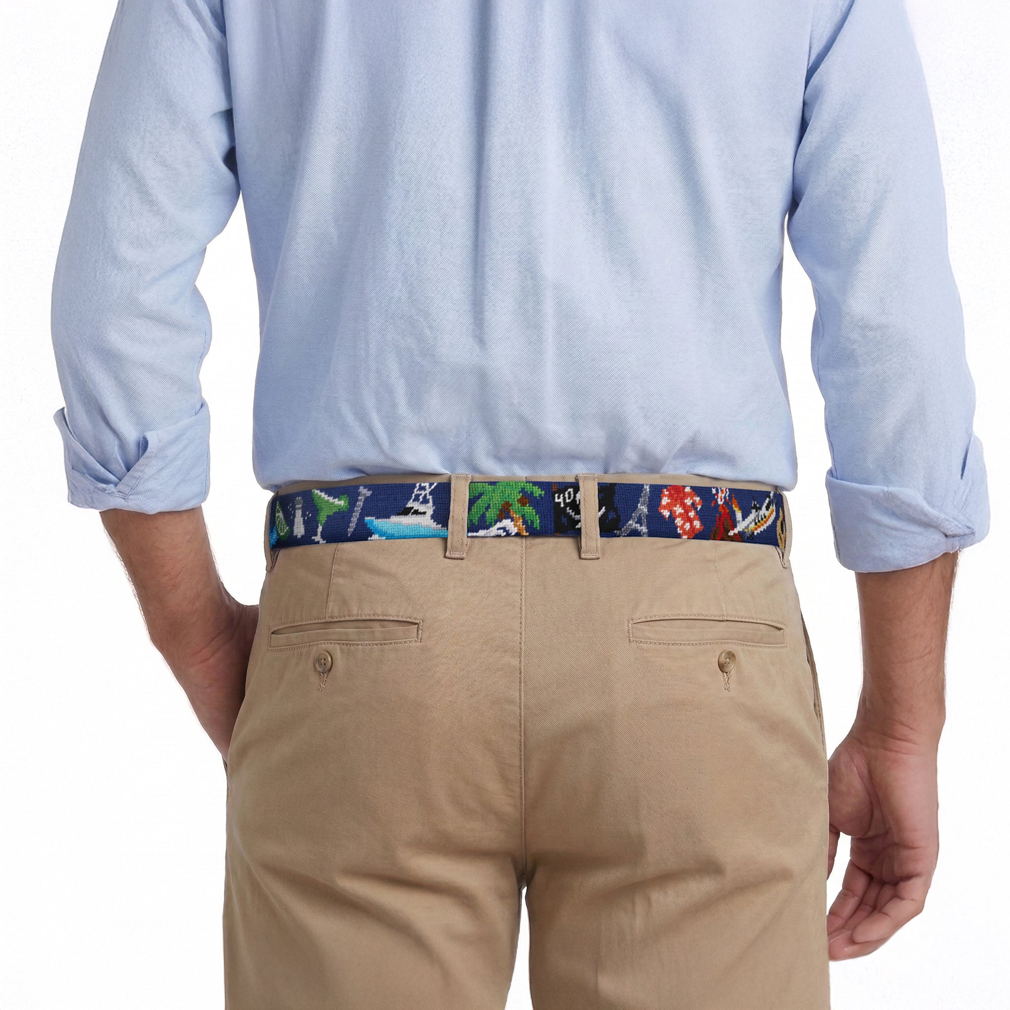 Margaritaville Belt (Classic Navy) – Smathers & Branson