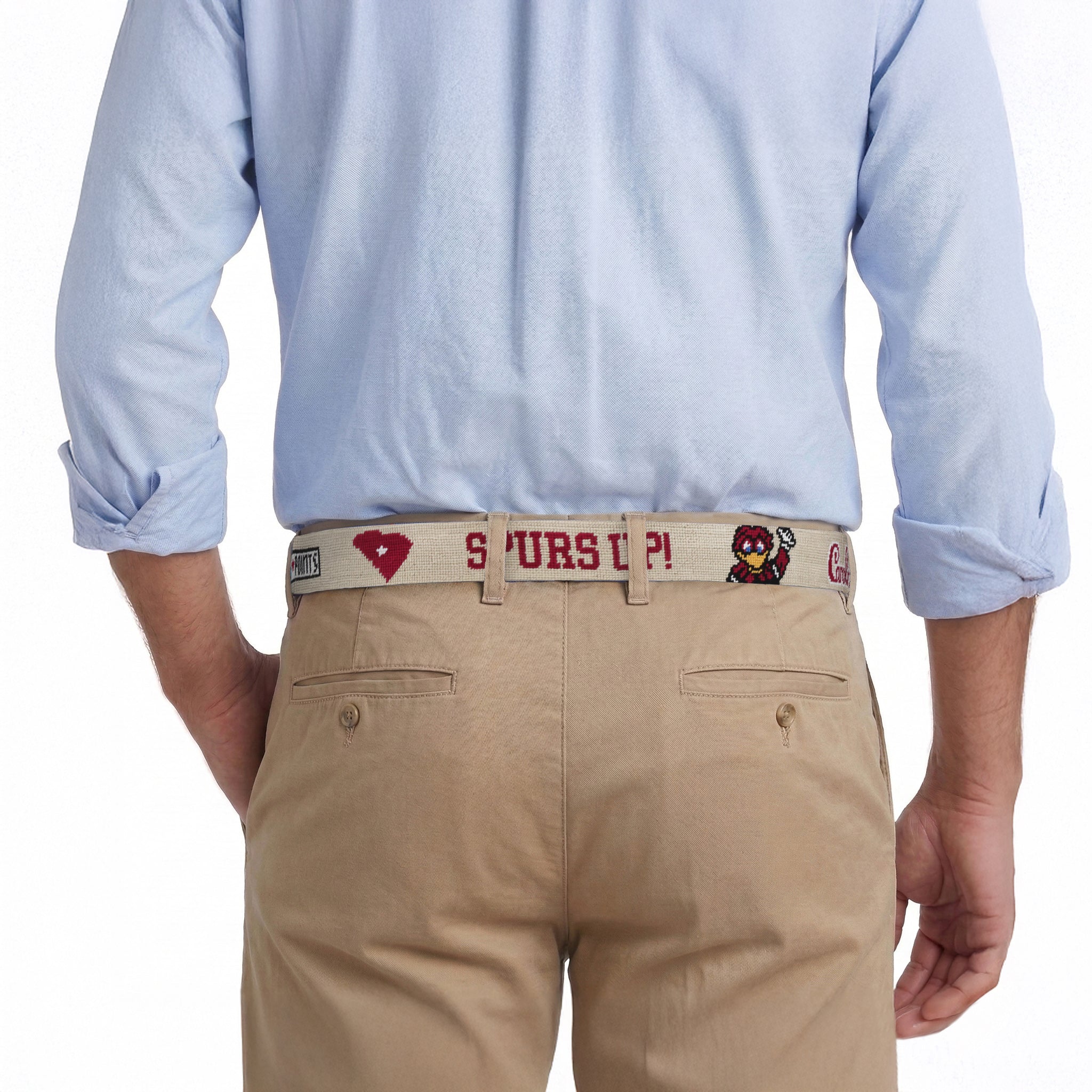 South Carolina Needlepoint Life Belt (Light Khaki) – Smathers