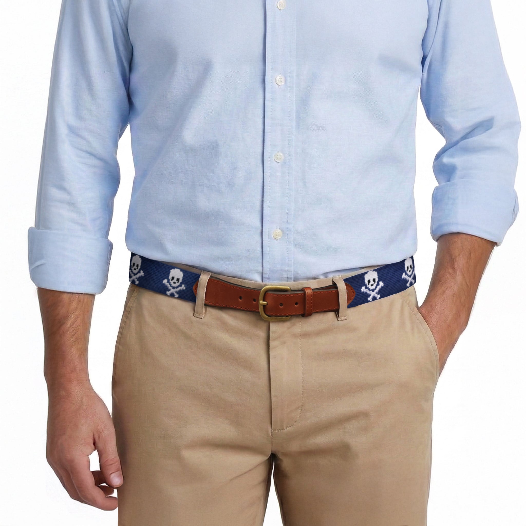 Jolly Roger Belt (Classic Navy)