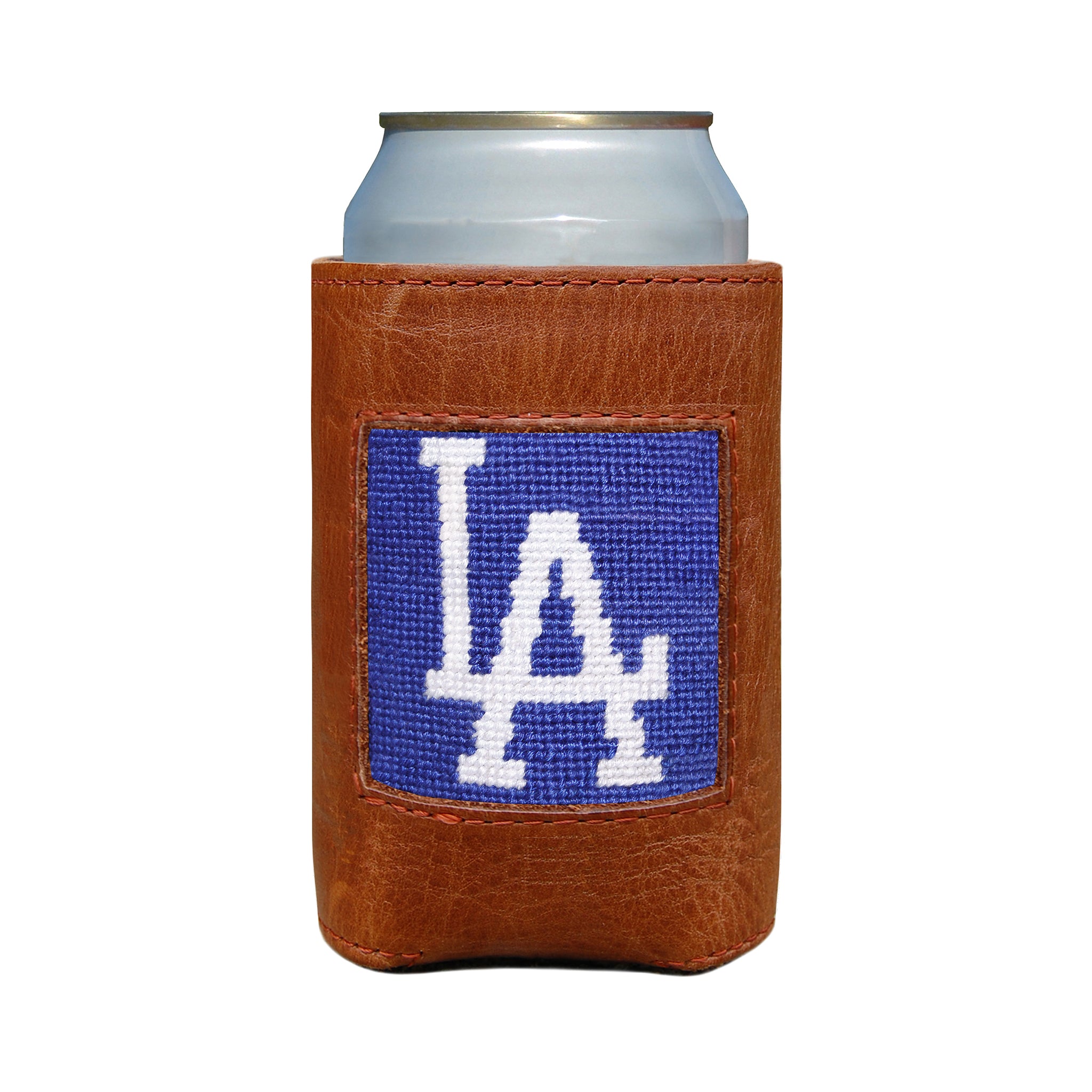 Smathers & Branson Los Angeles Dodgers Needlepoint Can Cooler