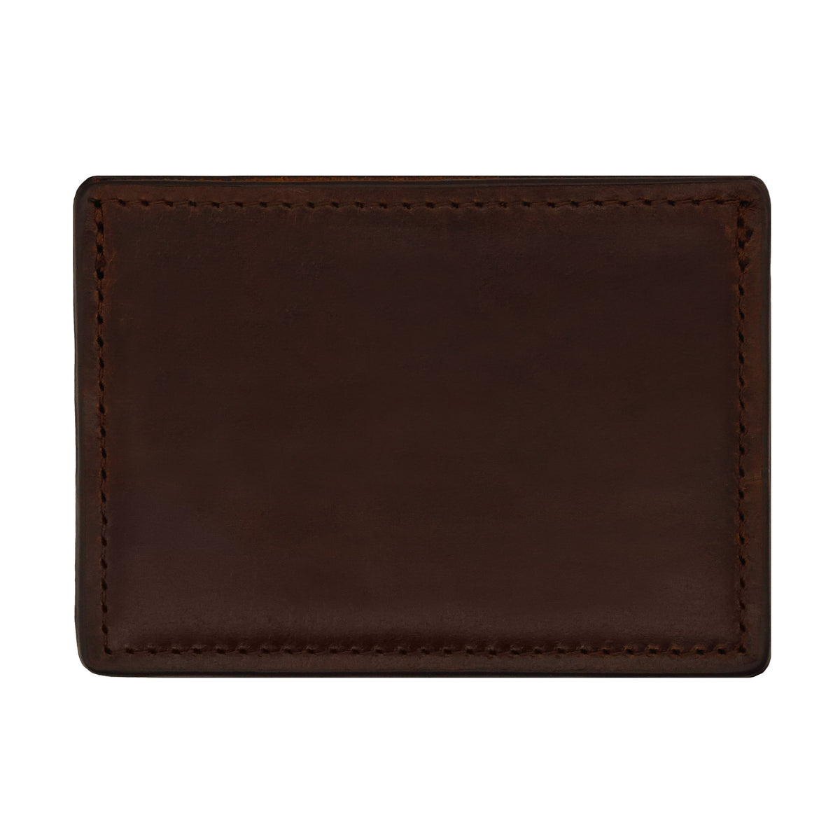 Leather Card Wallet (Brompton Brown)