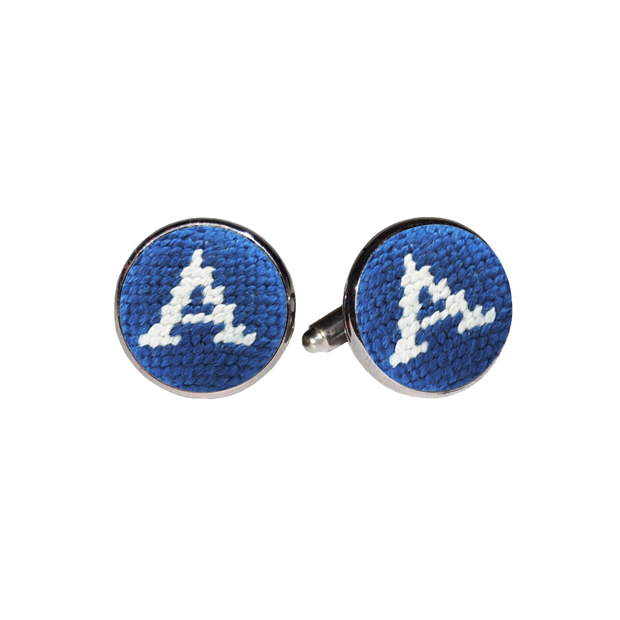 Letter Cufflinks (Blueberry)