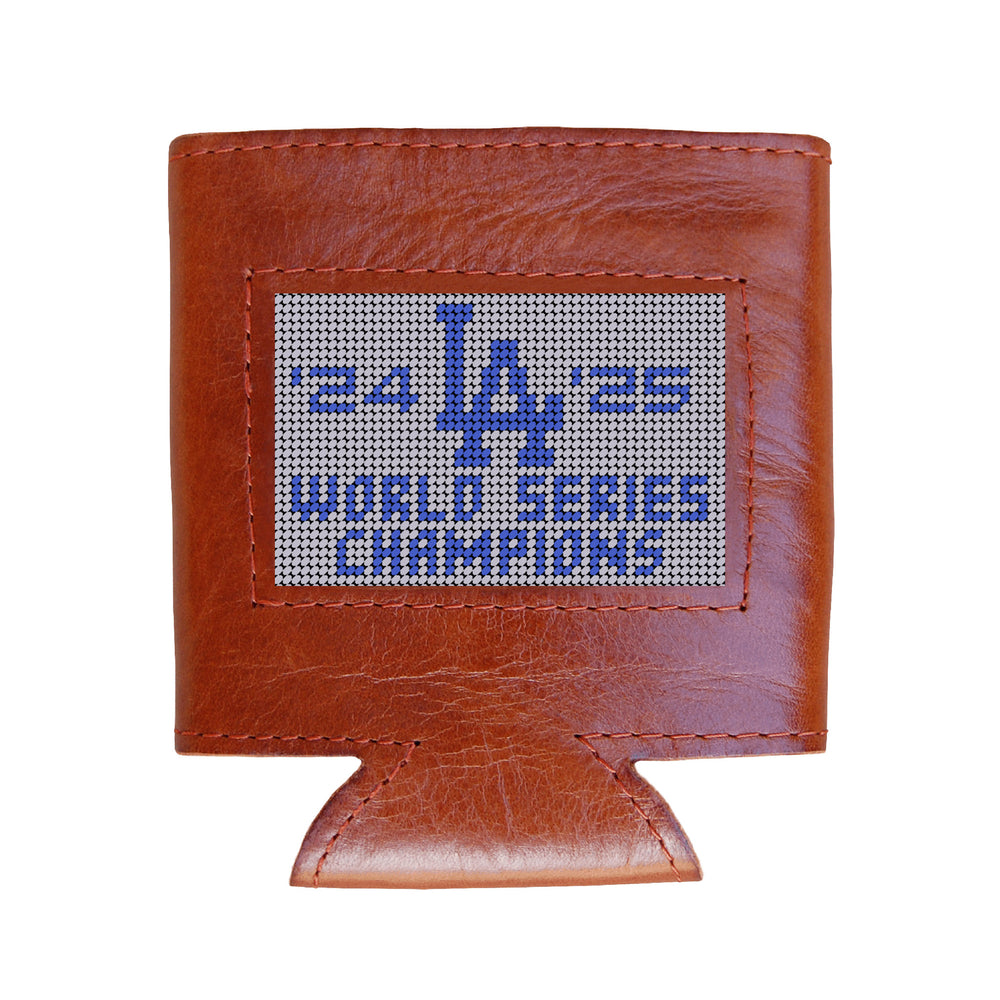 Los Angeles Dodgers 2025 World Series Champions Can Cooler (Grey)