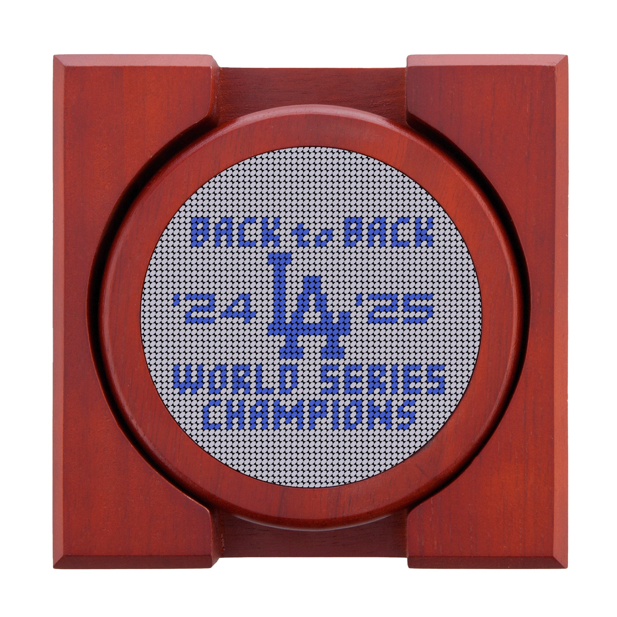 Los Angeles Dodgers 2025 World Series Champions Coasters (Grey)