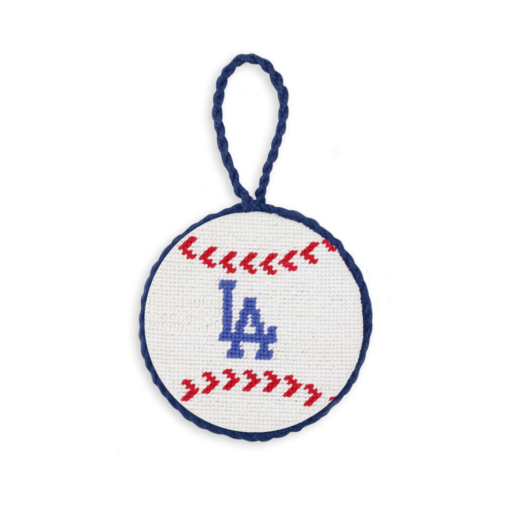 Los Angeles Dodgers Baseball Ornament