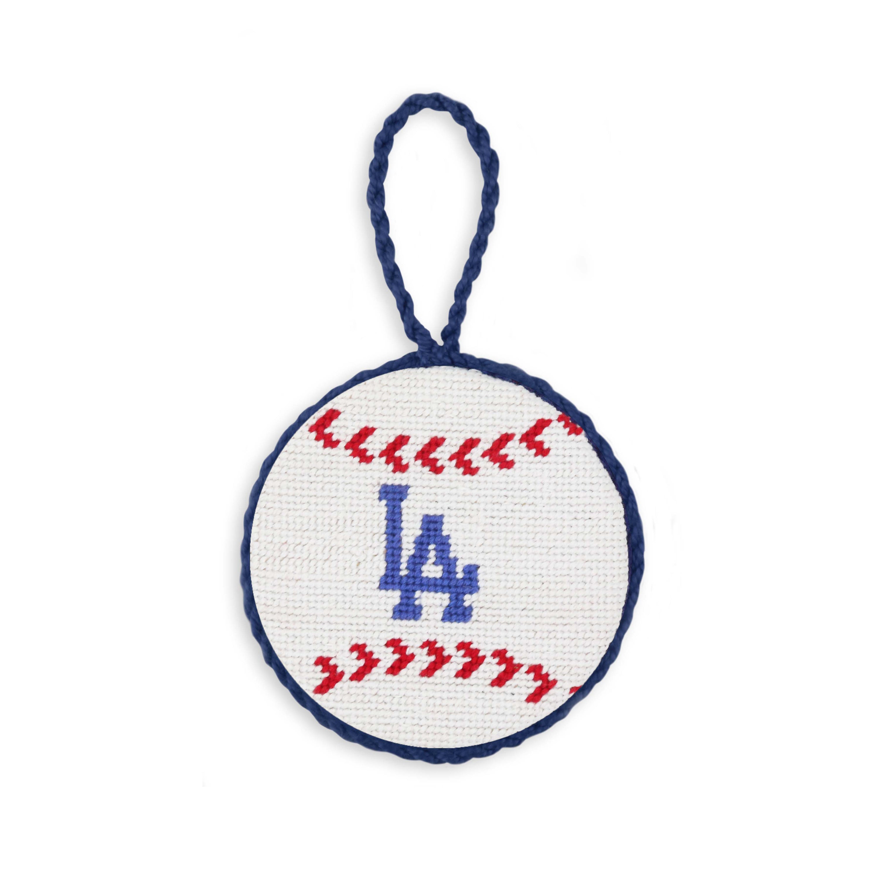 Los Angeles Dodgers Baseball Ornament