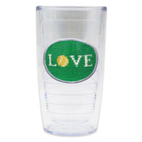 Love All Tervis Tumbler (Dark Kelly)