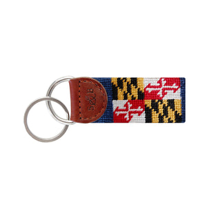 Maryland State Flag Key Fob (Classic Navy)