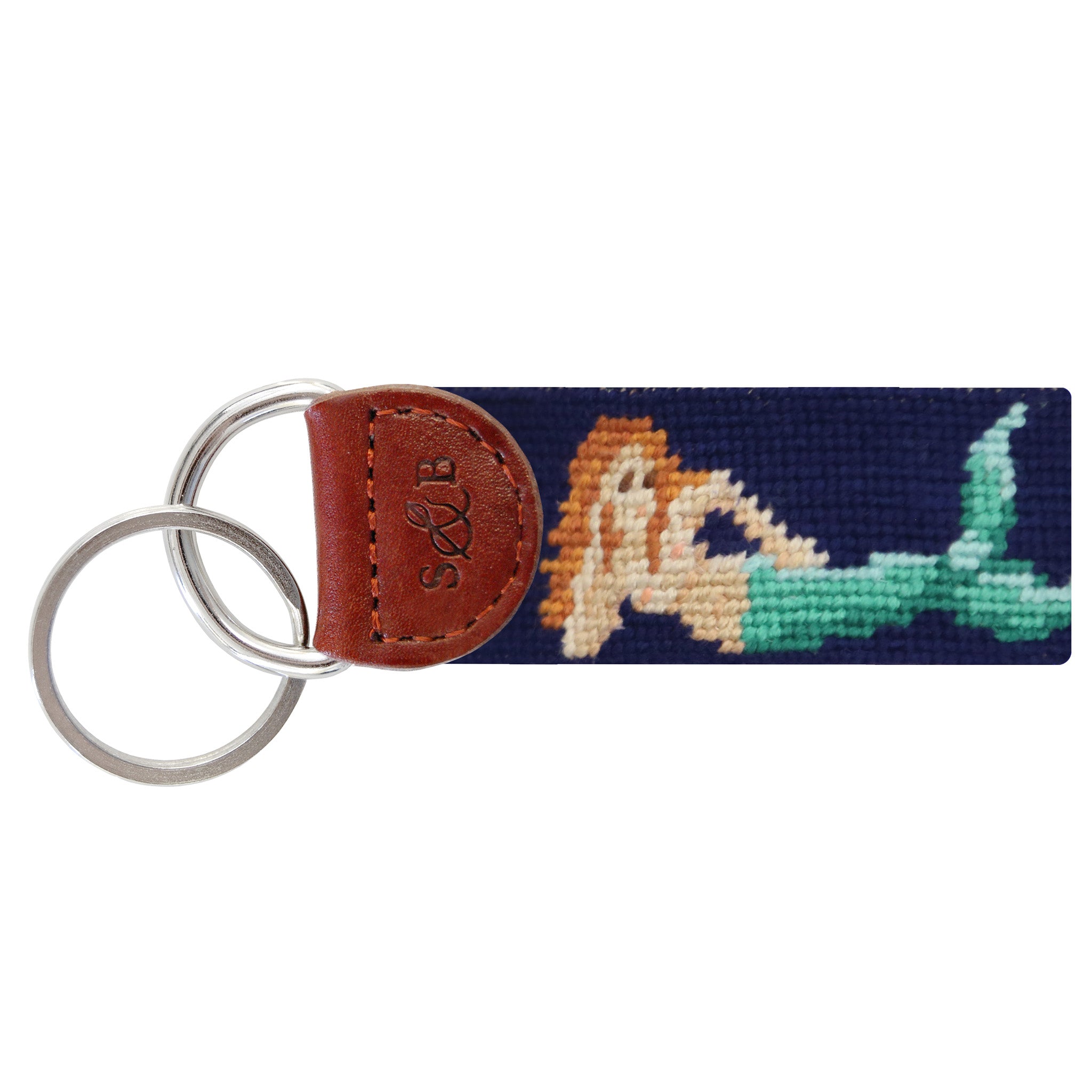 Mermaid Splash Key Fob