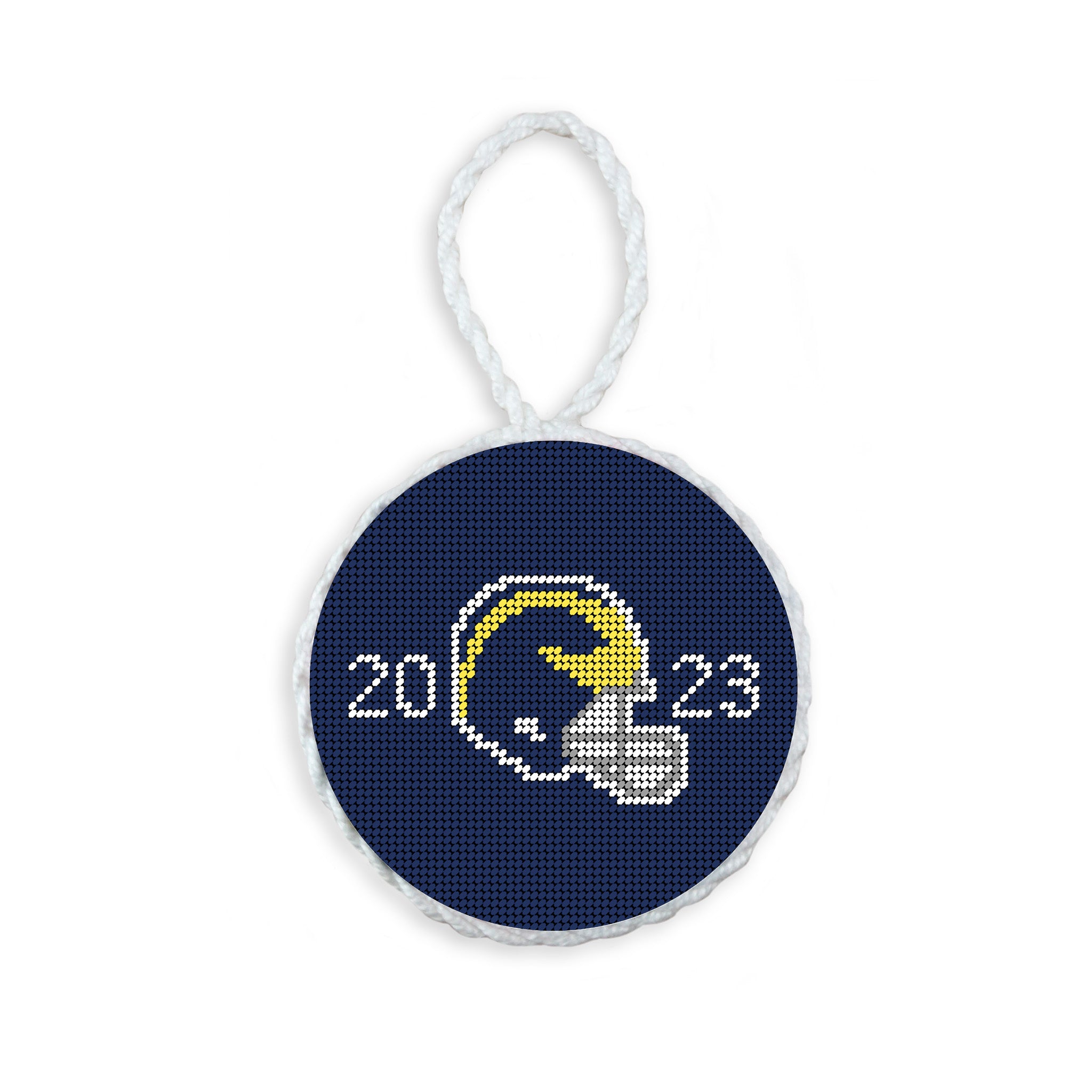 Michigan 2023 National Championship Ornament (Classic Navy) (Final Sale)