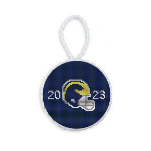 Michigan 2023 National Championship Ornament (Classic Navy) (Final Sale)