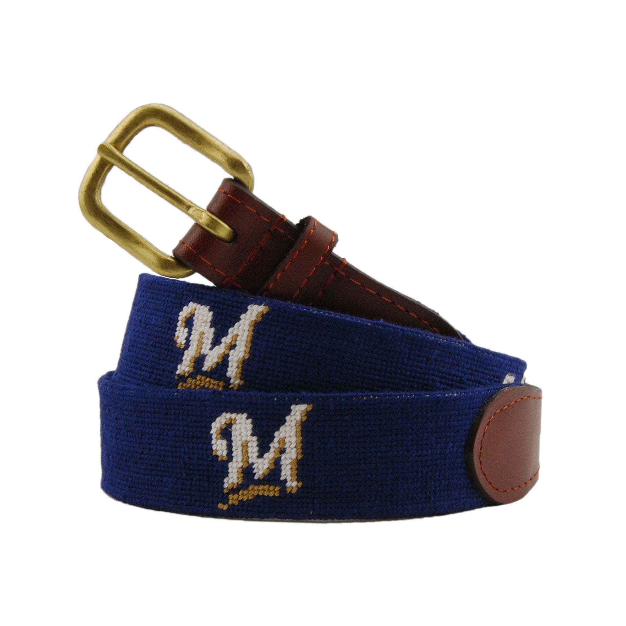 Milwaukee Brewers Cooperstown Belt (Dark Navy)