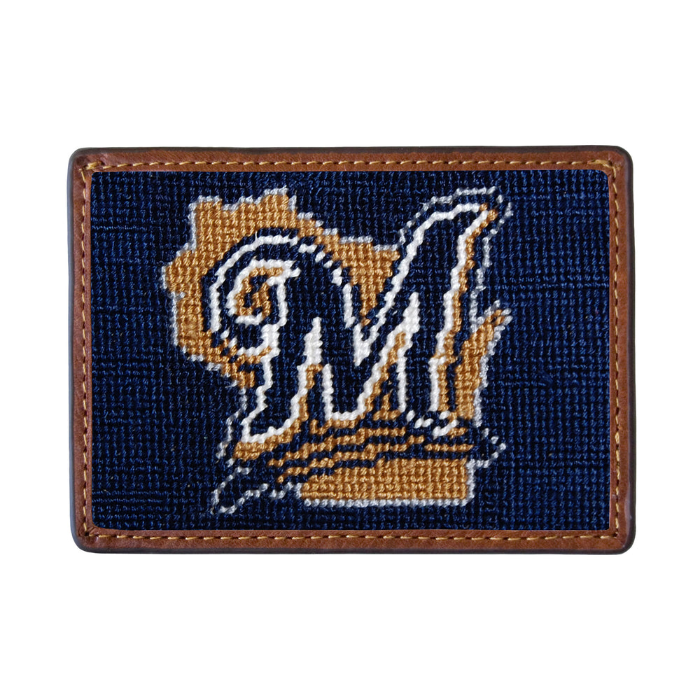 Milwaukee Brewers Cooperstown Card Wallet (Dark Navy)