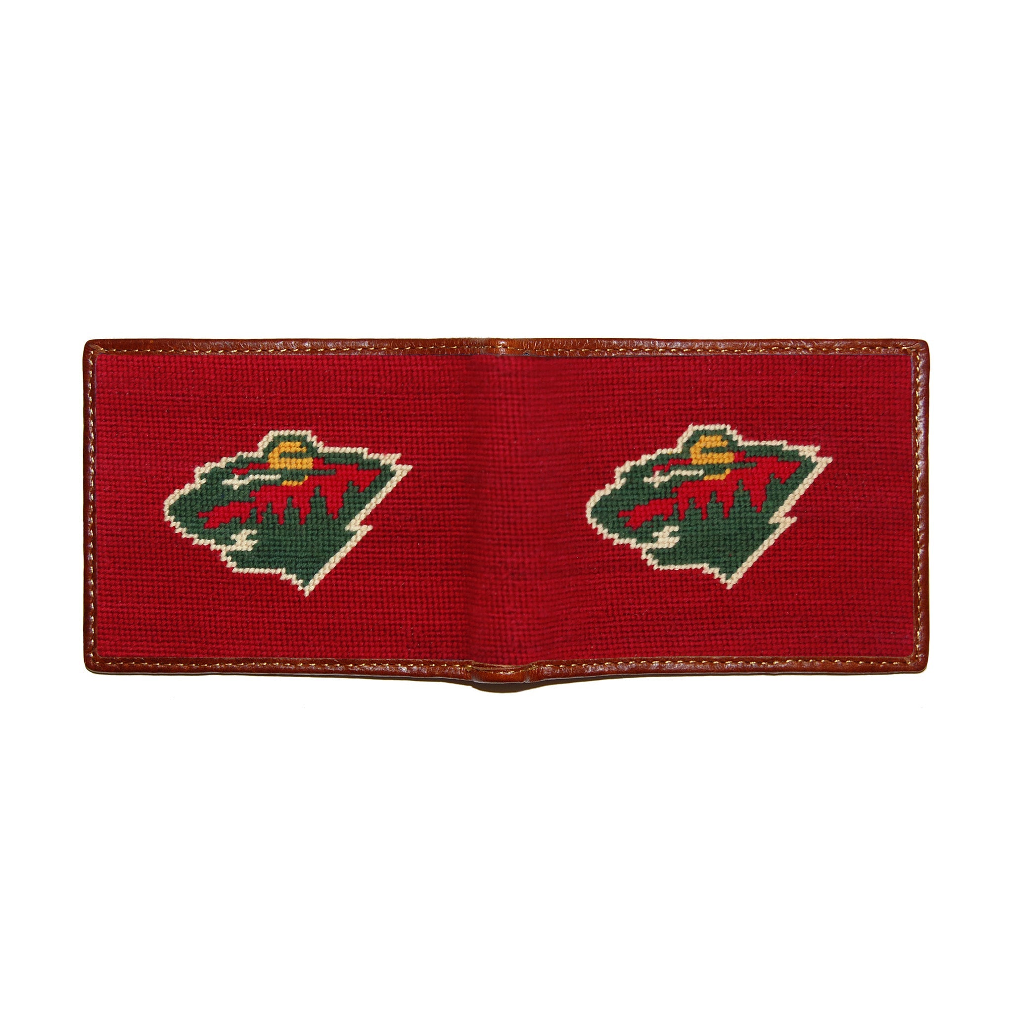 Minnesota Wild Needlepoint Bi-Fold Wallet – Smathers & Branson